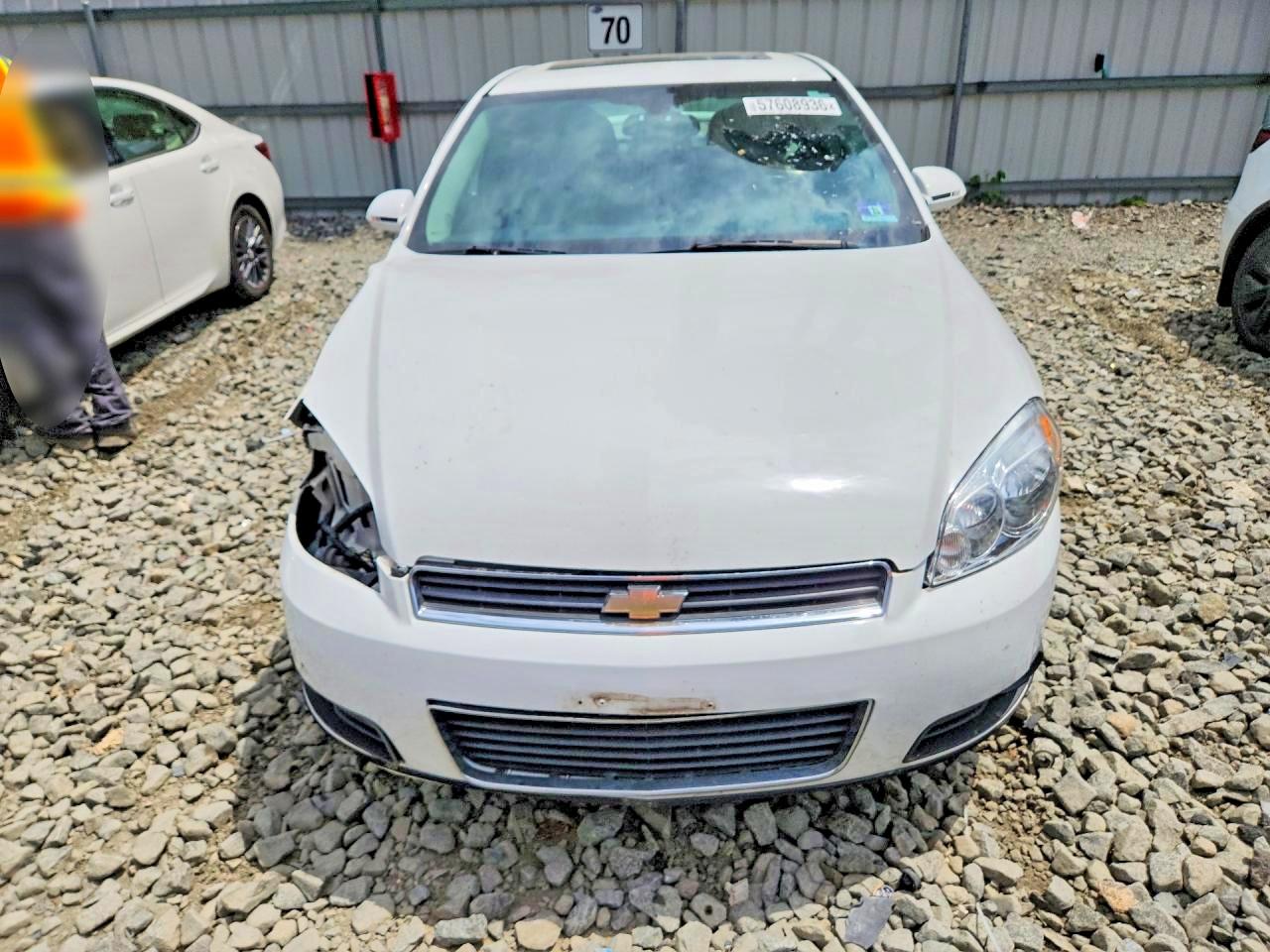 2011 Chevrolet Impala Lt Белый vin: 2G1WG5EK7B1323913