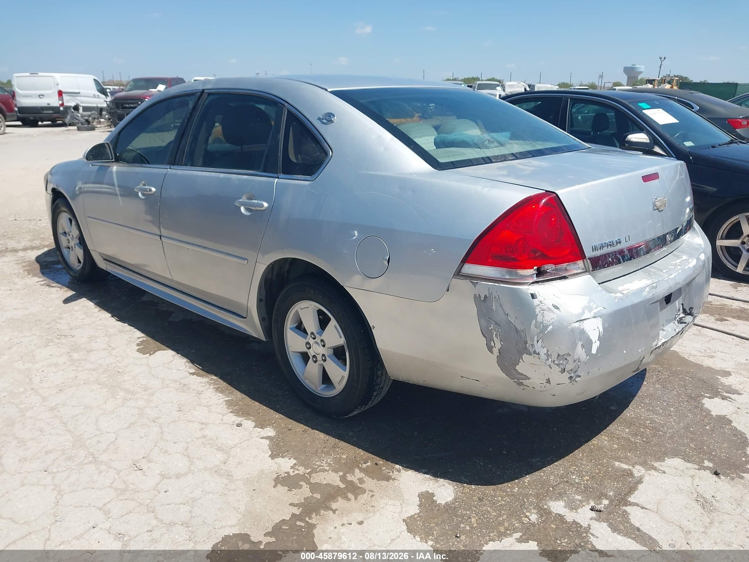 2011 Chevrolet Impala Lt Серебряный vin: 2G1WG5EK8B1113854