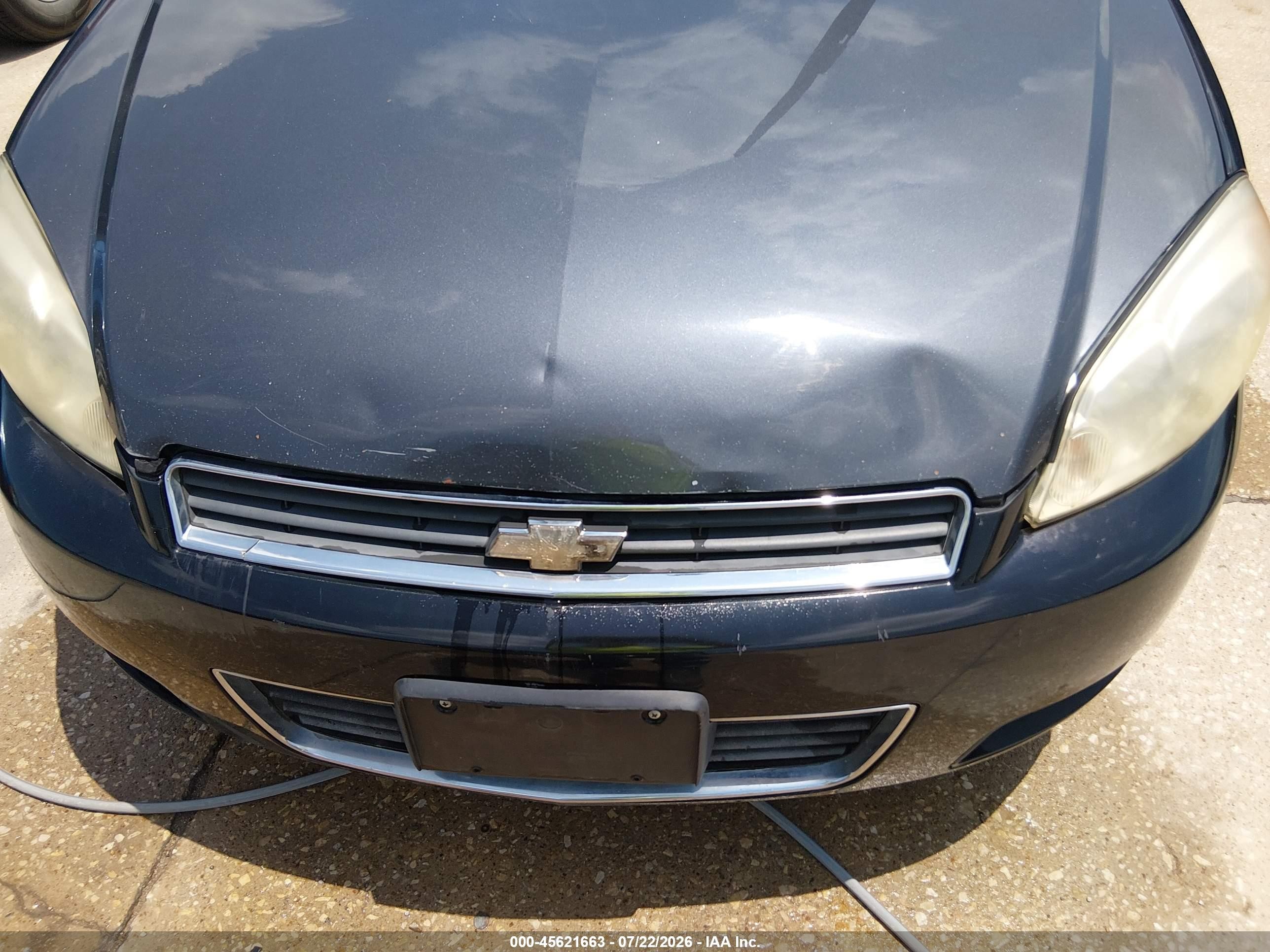 2011 Chevrolet Impala Lt Black vin: 2G1WG5EK8B1128385