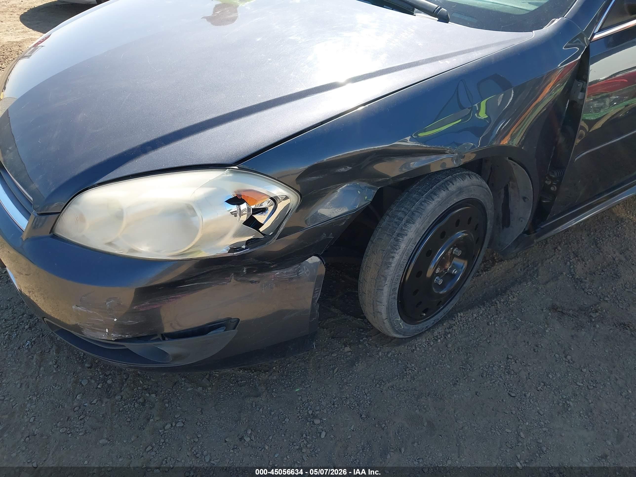 2011 Chevrolet Impala Lt Gray vin: 2G1WG5EK8B1149057
