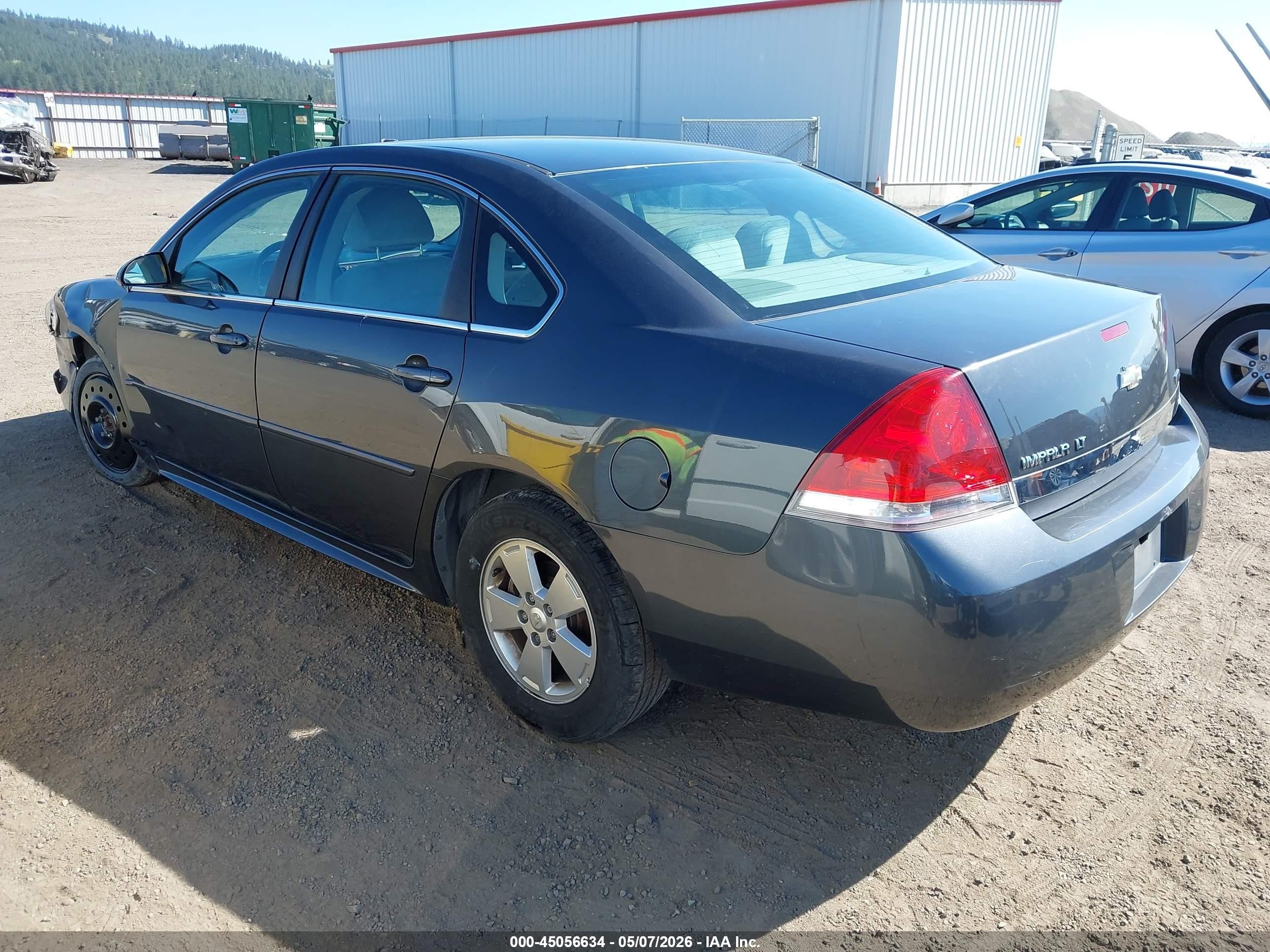 2011 Chevrolet Impala Lt Gray vin: 2G1WG5EK8B1149057