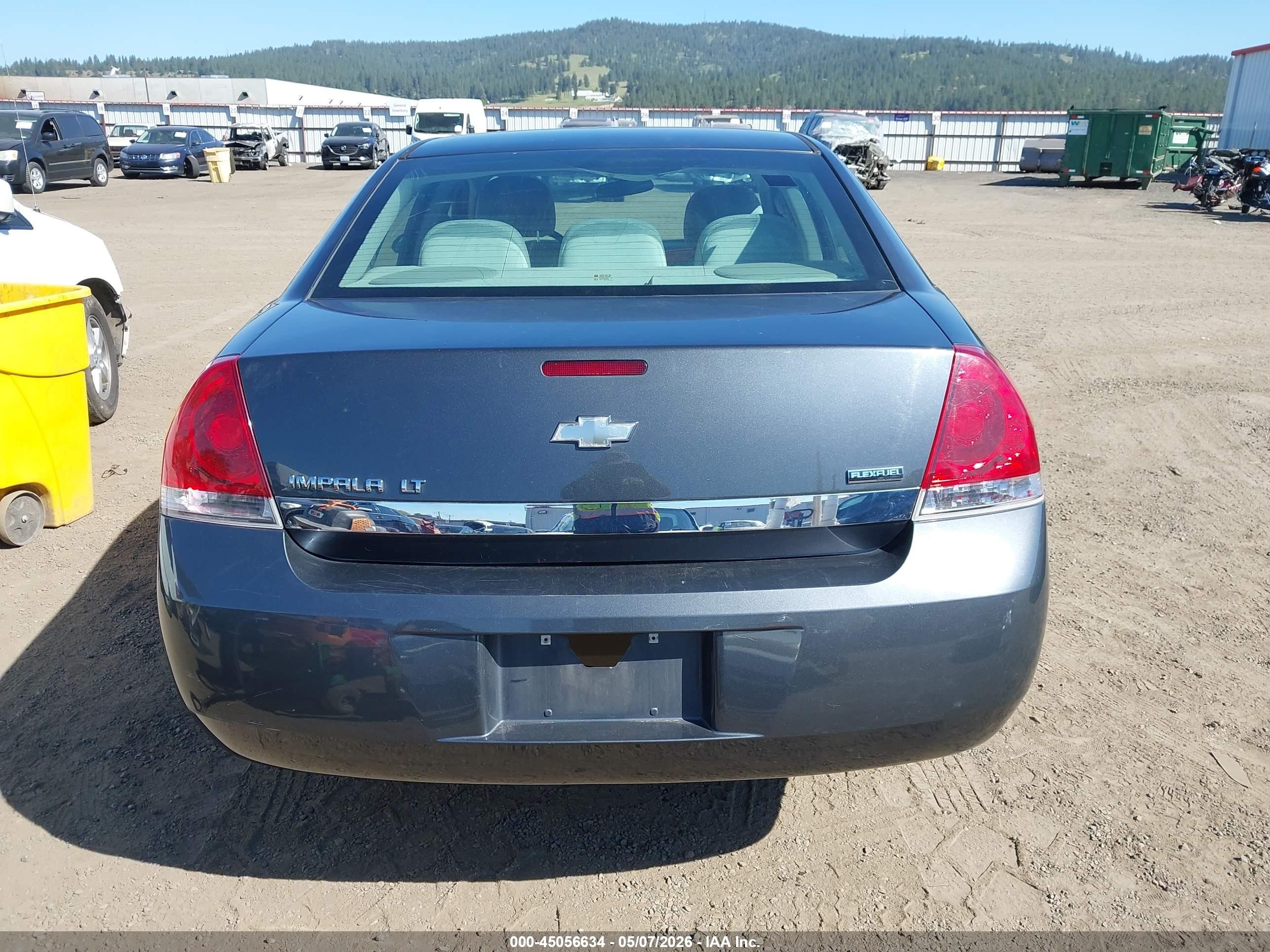 2011 Chevrolet Impala Lt Gray vin: 2G1WG5EK8B1149057