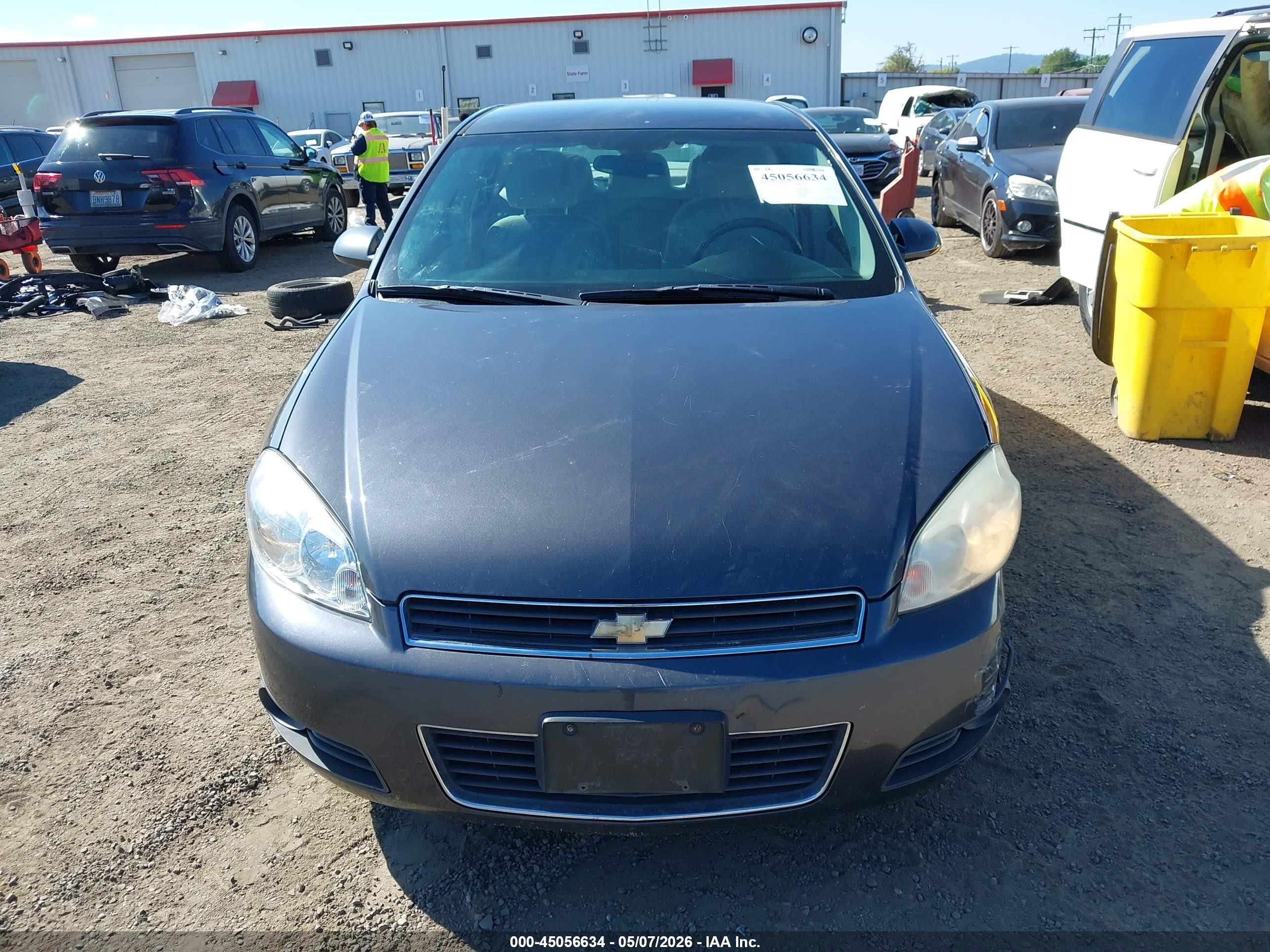 2011 Chevrolet Impala Lt Gray vin: 2G1WG5EK8B1149057