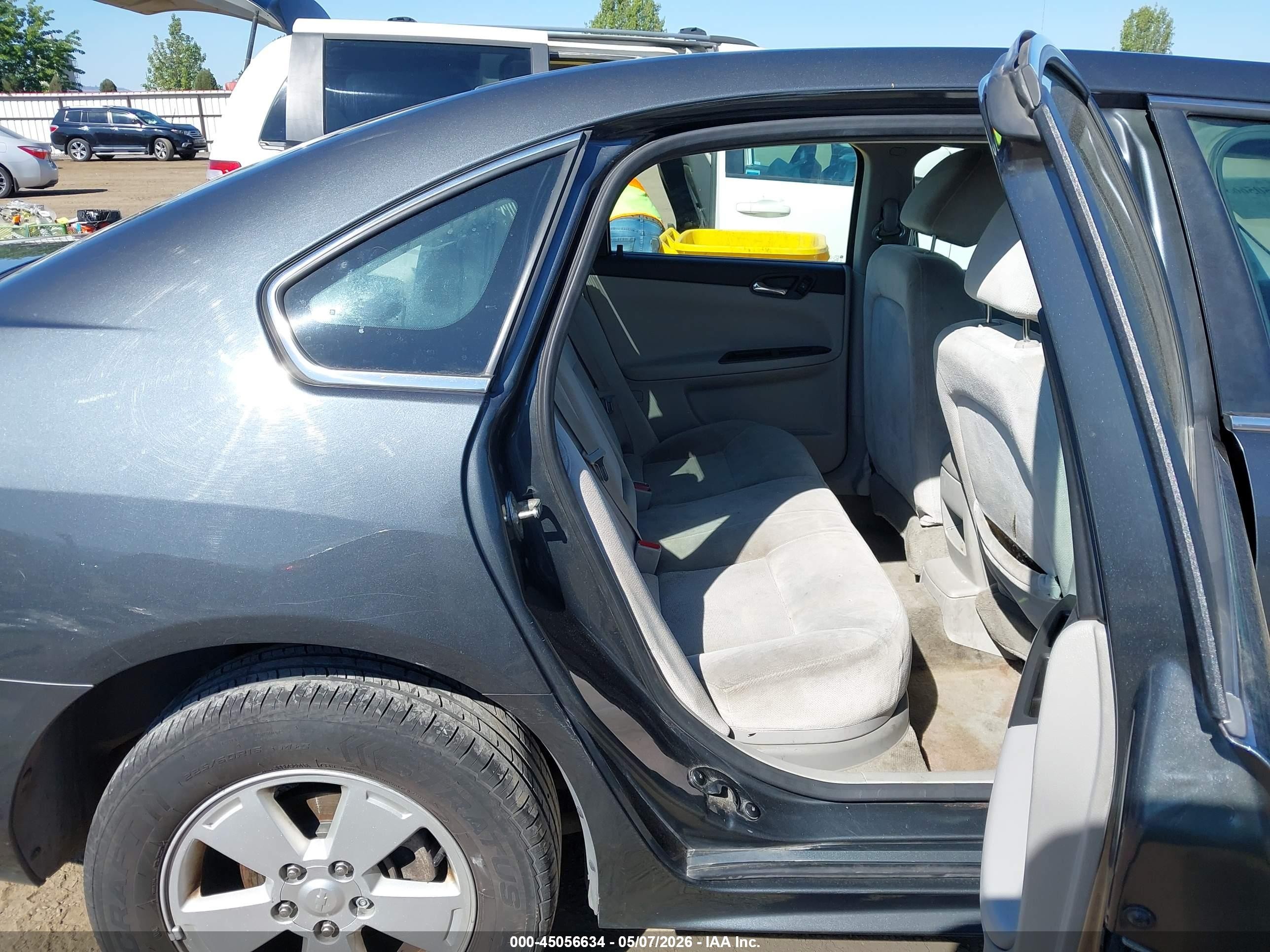 2011 Chevrolet Impala Lt Gray vin: 2G1WG5EK8B1149057