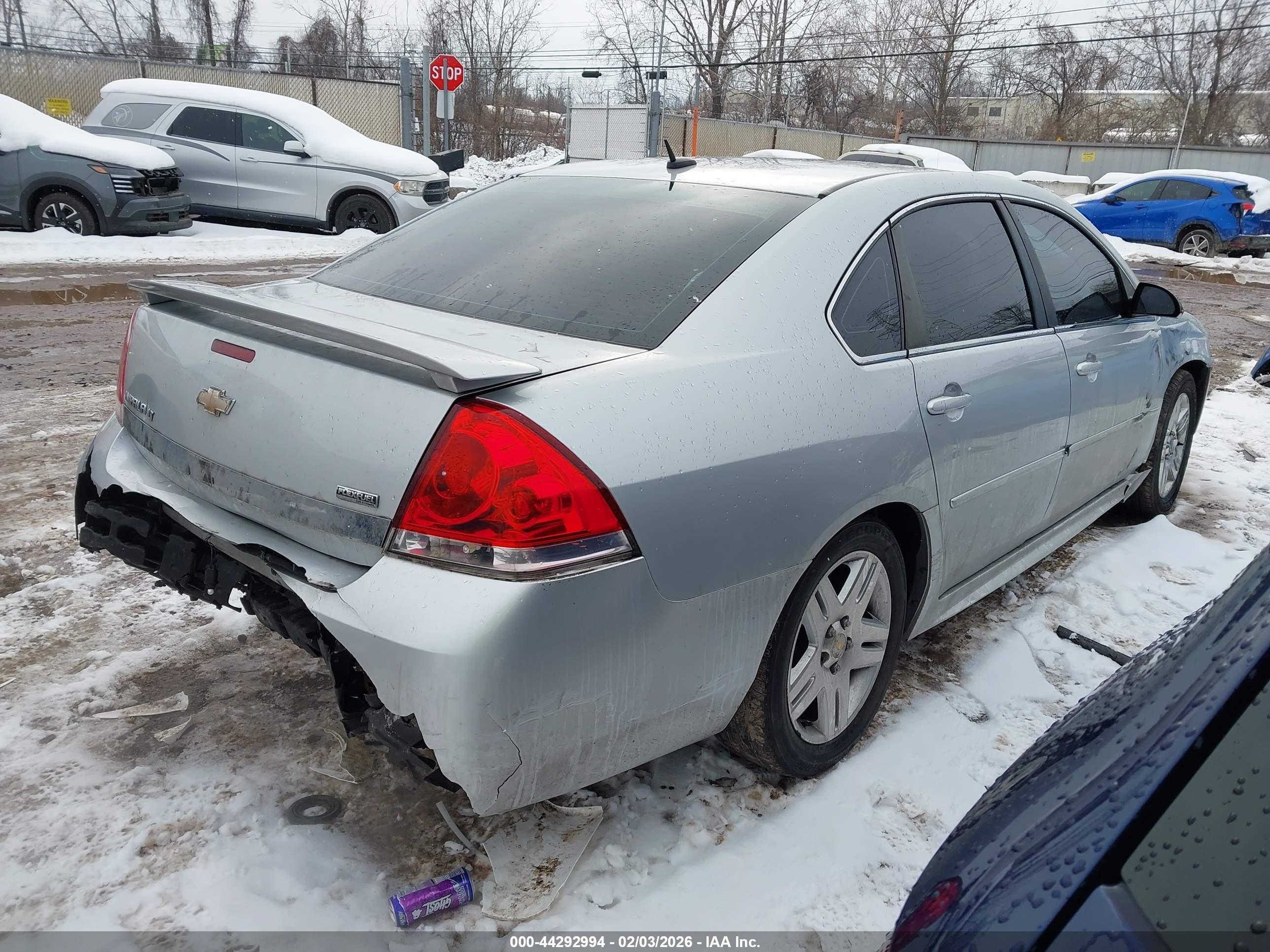 2011 Chevrolet Impala Lt Silver vin: 2G1WG5EK8B1264791