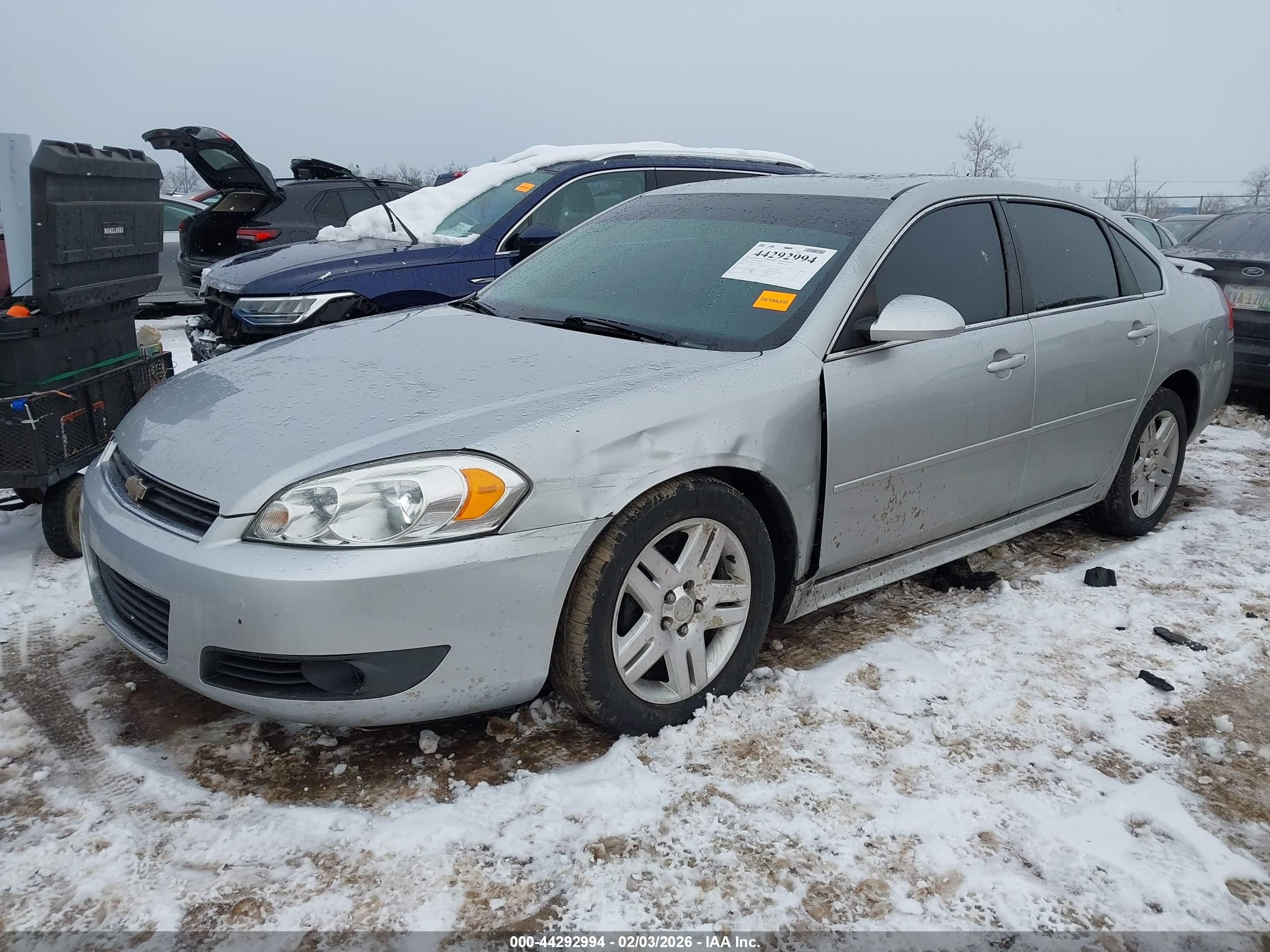 2011 Chevrolet Impala Lt Silver vin: 2G1WG5EK8B1264791