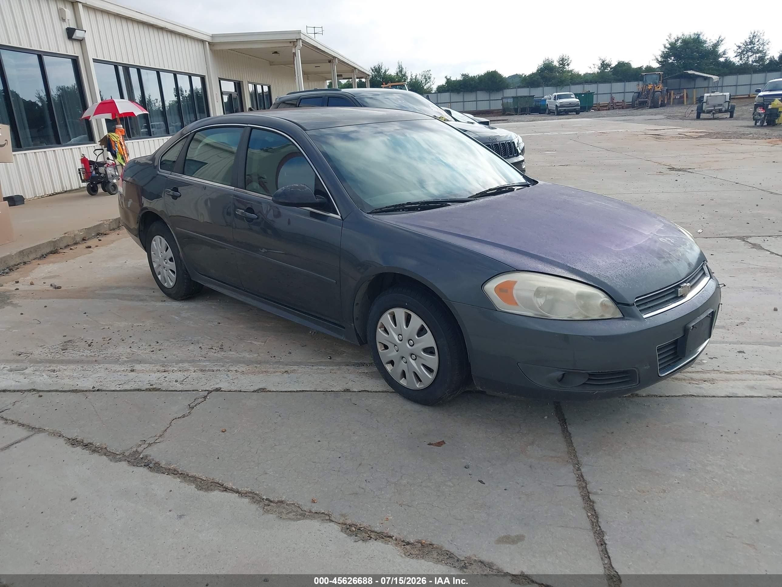 2011 Chevrolet Impala Lt Black vin: 2G1WG5EK9B1118237