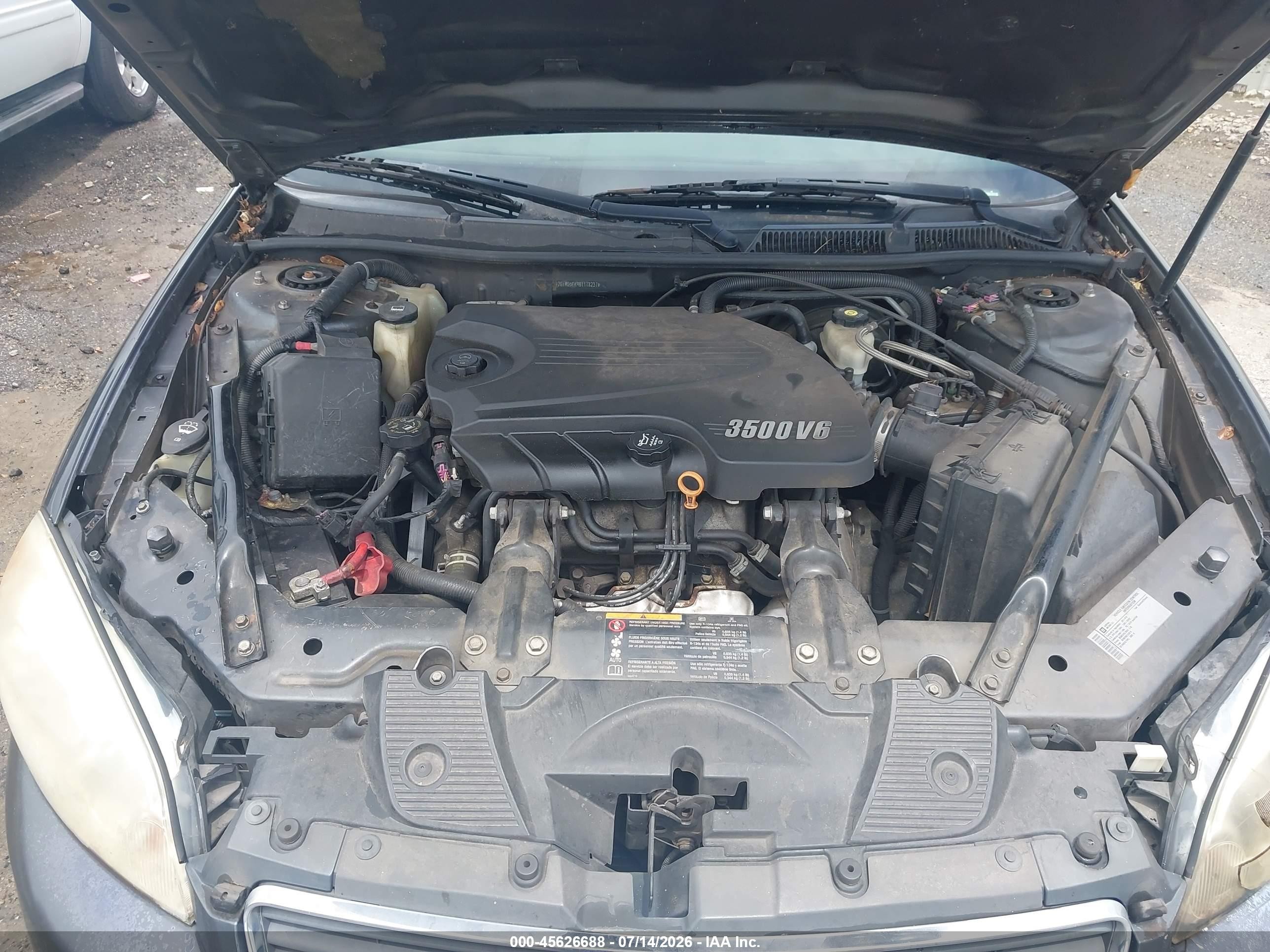 2011 Chevrolet Impala Lt Black vin: 2G1WG5EK9B1118237