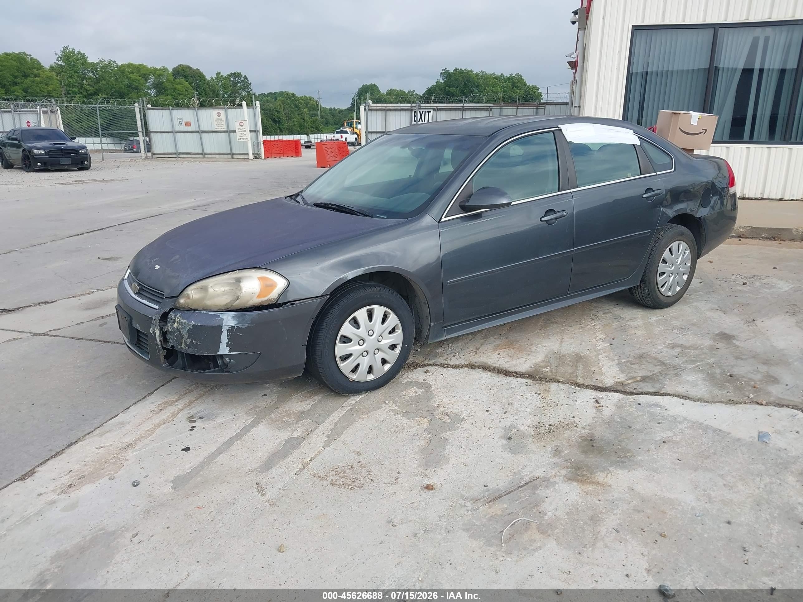 2011 Chevrolet Impala Lt Black vin: 2G1WG5EK9B1118237