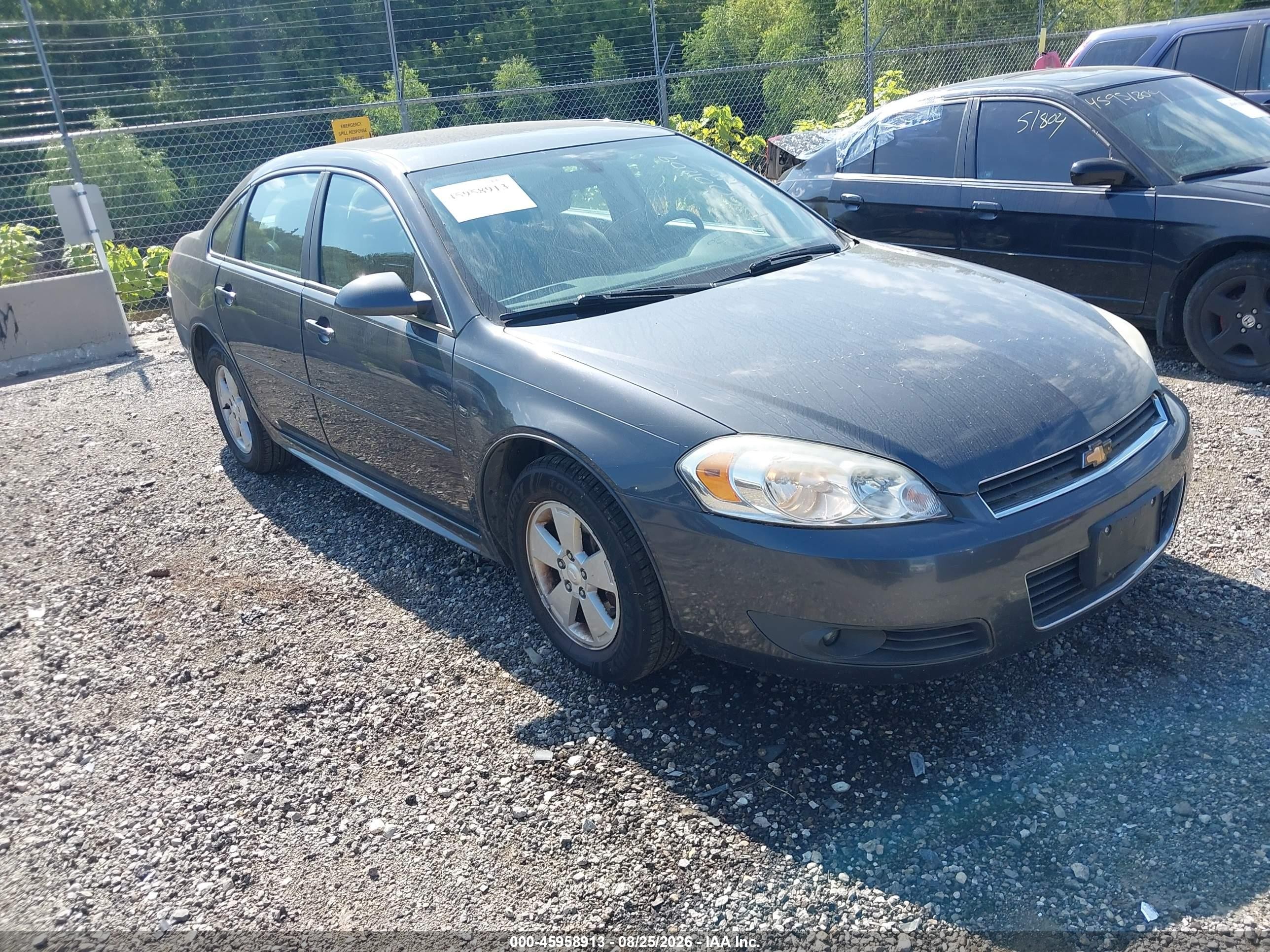 2011 Chevrolet Impala Lt Серый vin: 2G1WG5EK9B1140092