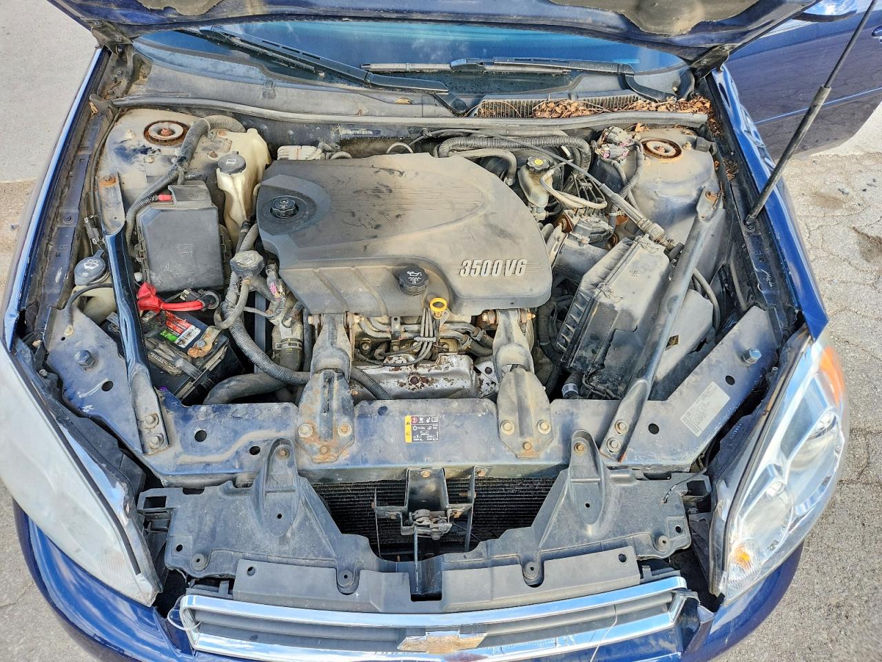 2011 Chevrolet Impala Lt Blue vin: 2G1WG5EK9B1162934