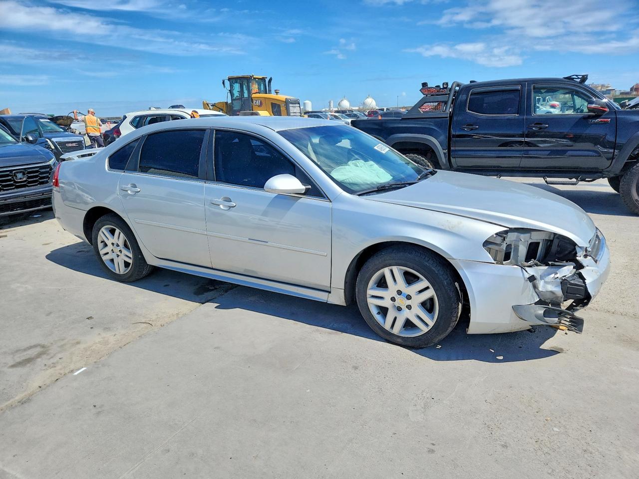 2011 Chevrolet Impala Lt Серебряный vin: 2G1WG5EK9B1179412
