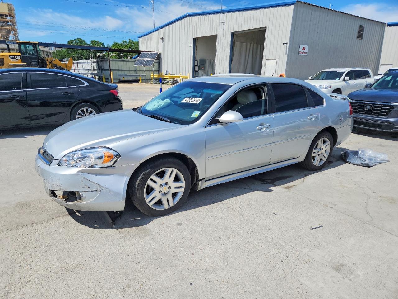 2011 Chevrolet Impala Lt Серебряный vin: 2G1WG5EK9B1179412
