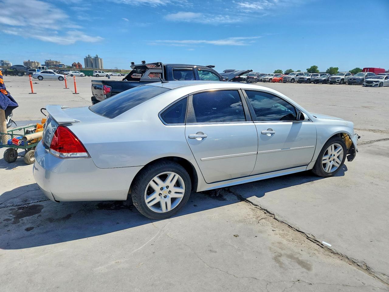 2011 Chevrolet Impala Lt Серебряный vin: 2G1WG5EK9B1179412