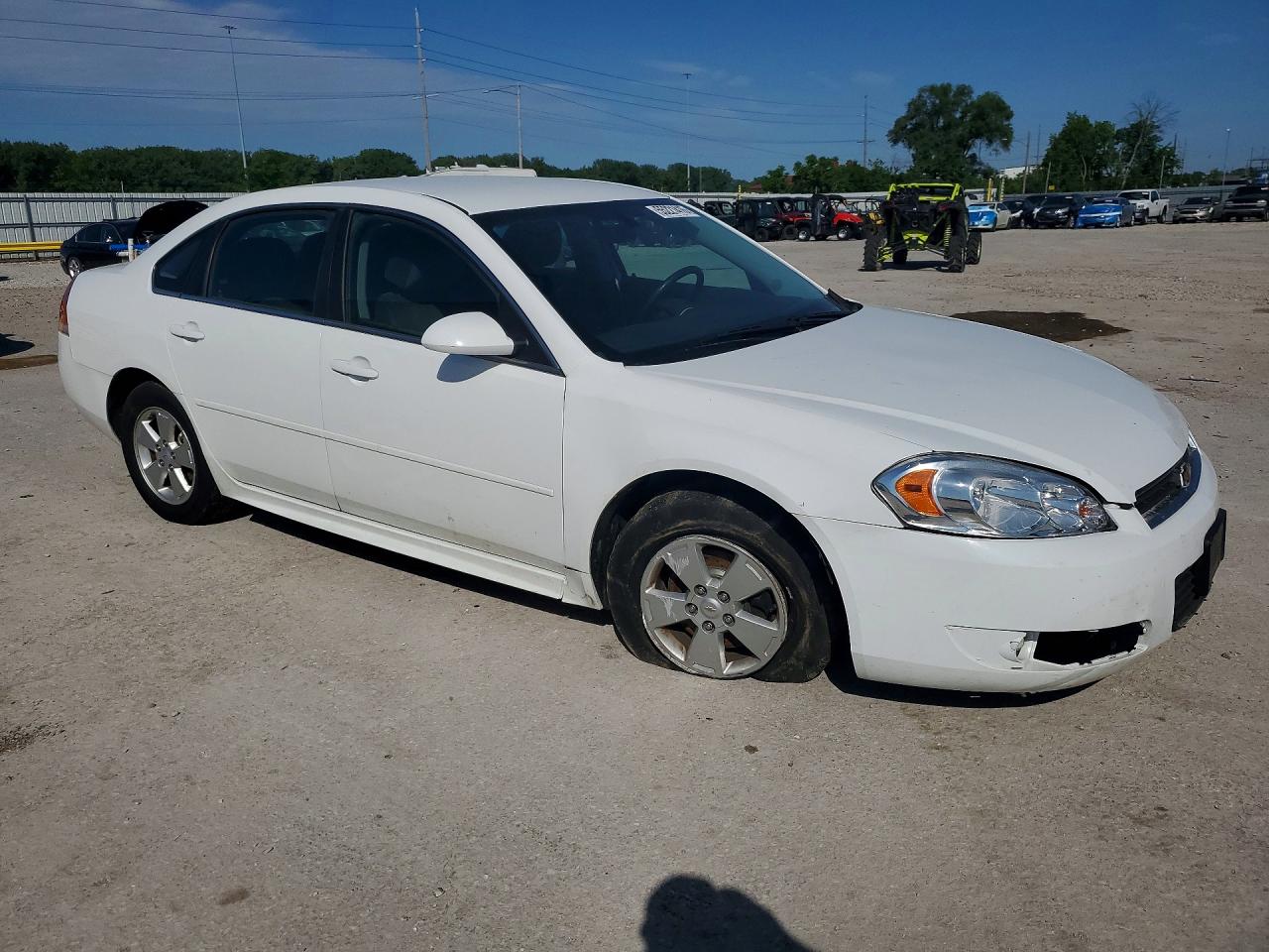 2011 Chevrolet Impala Lt White vin: 2G1WG5EK9B1226793