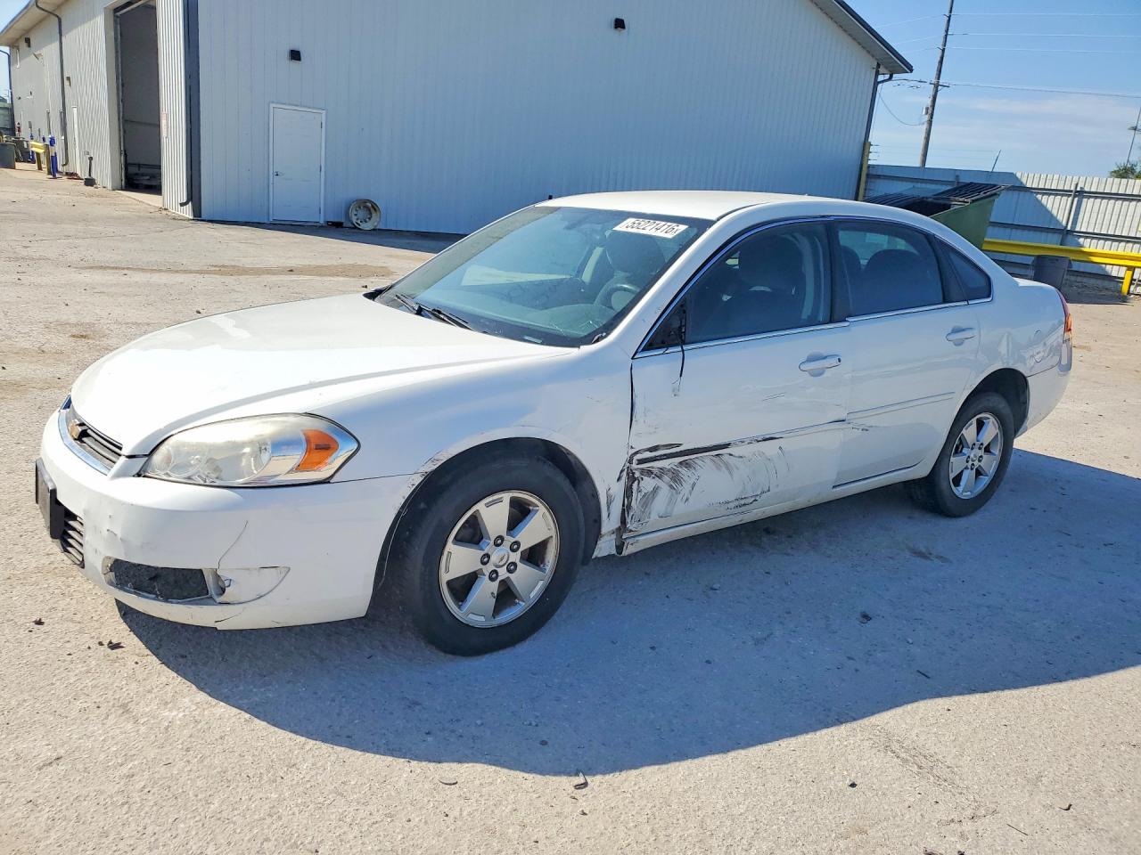 2011 Chevrolet Impala Lt White vin: 2G1WG5EK9B1226793
