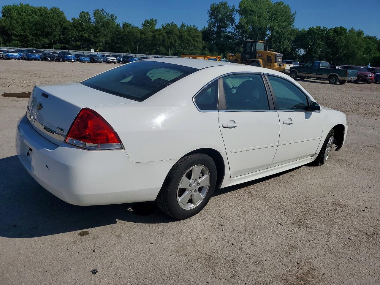 2011 Chevrolet Impala Lt White vin: 2G1WG5EK9B1226793