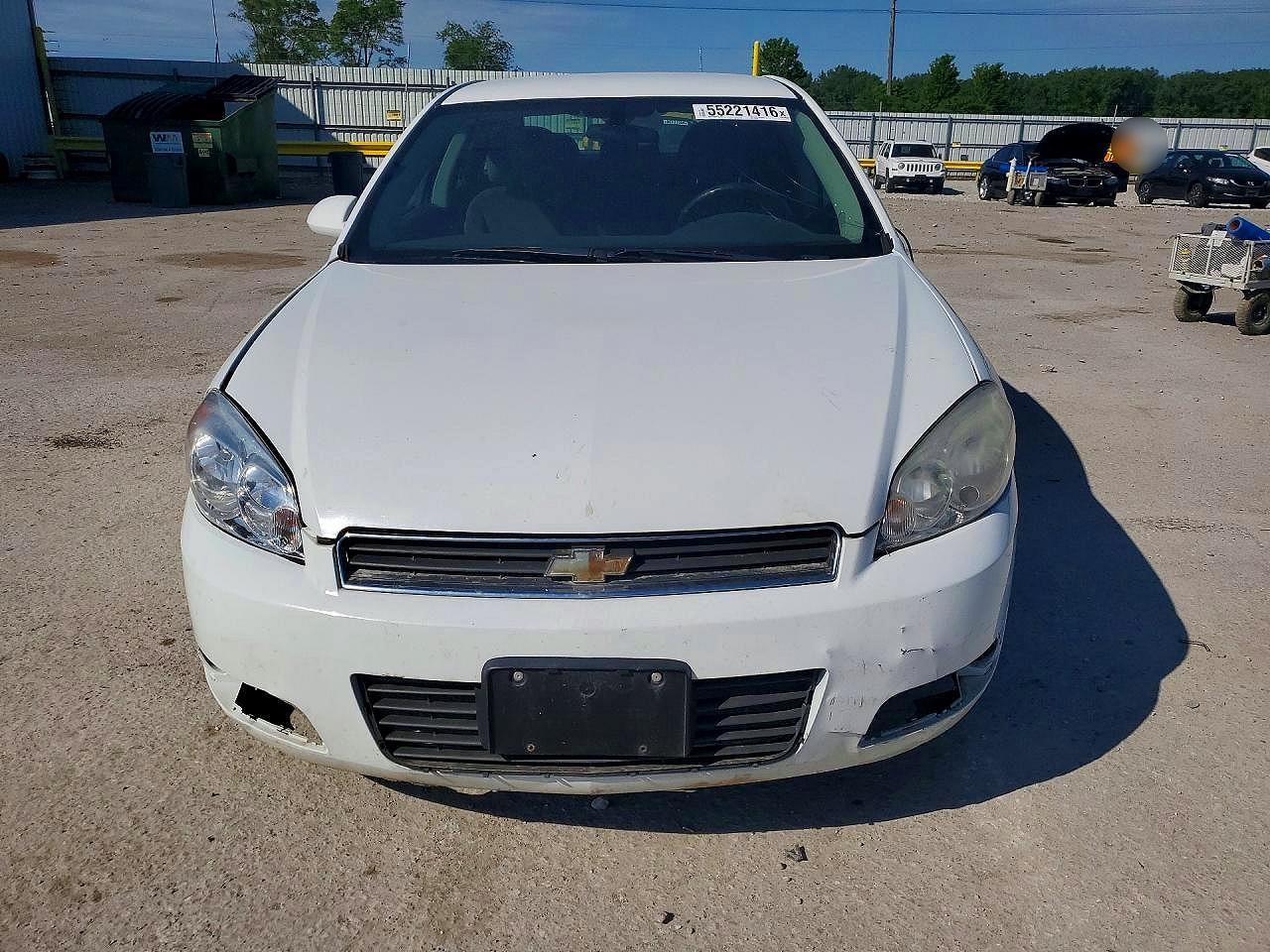 2011 Chevrolet Impala Lt White vin: 2G1WG5EK9B1226793