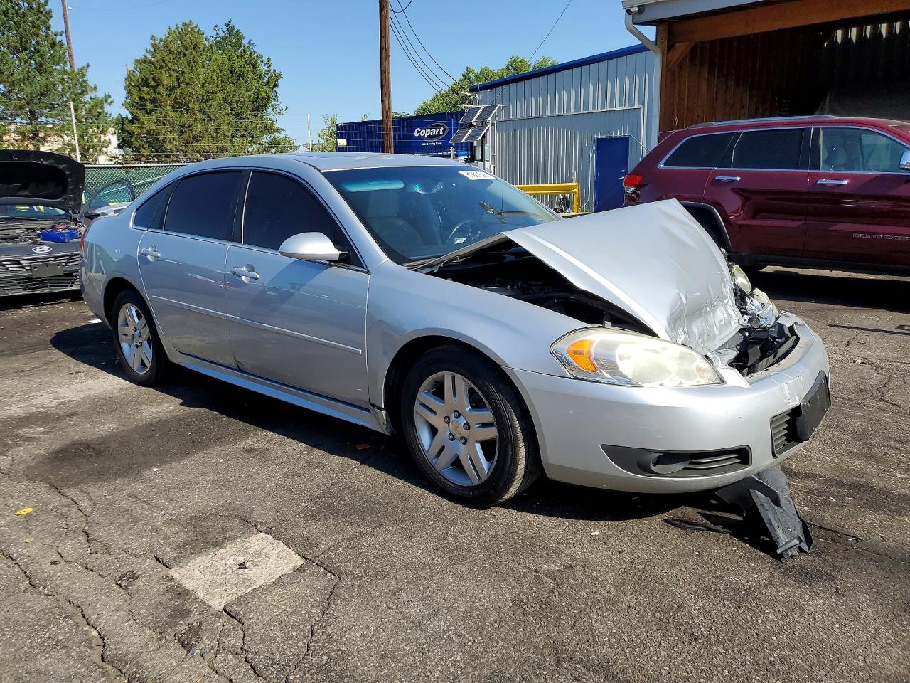 2011 Chevrolet Impala Lt Серебряный vin: 2G1WG5EK9B1273810