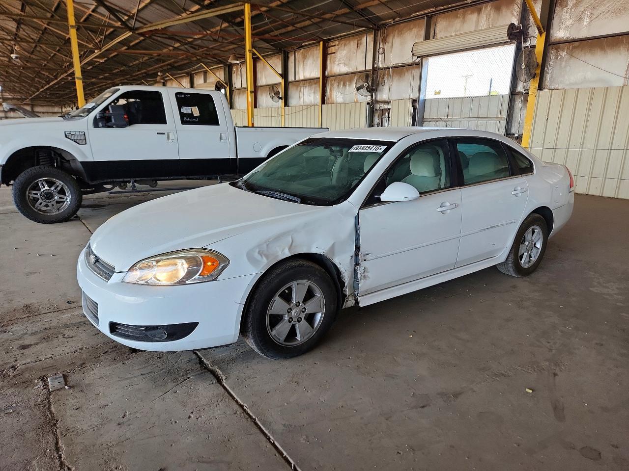 2011 Chevrolet Impala Lt White vin: 2G1WG5EK9B1293555