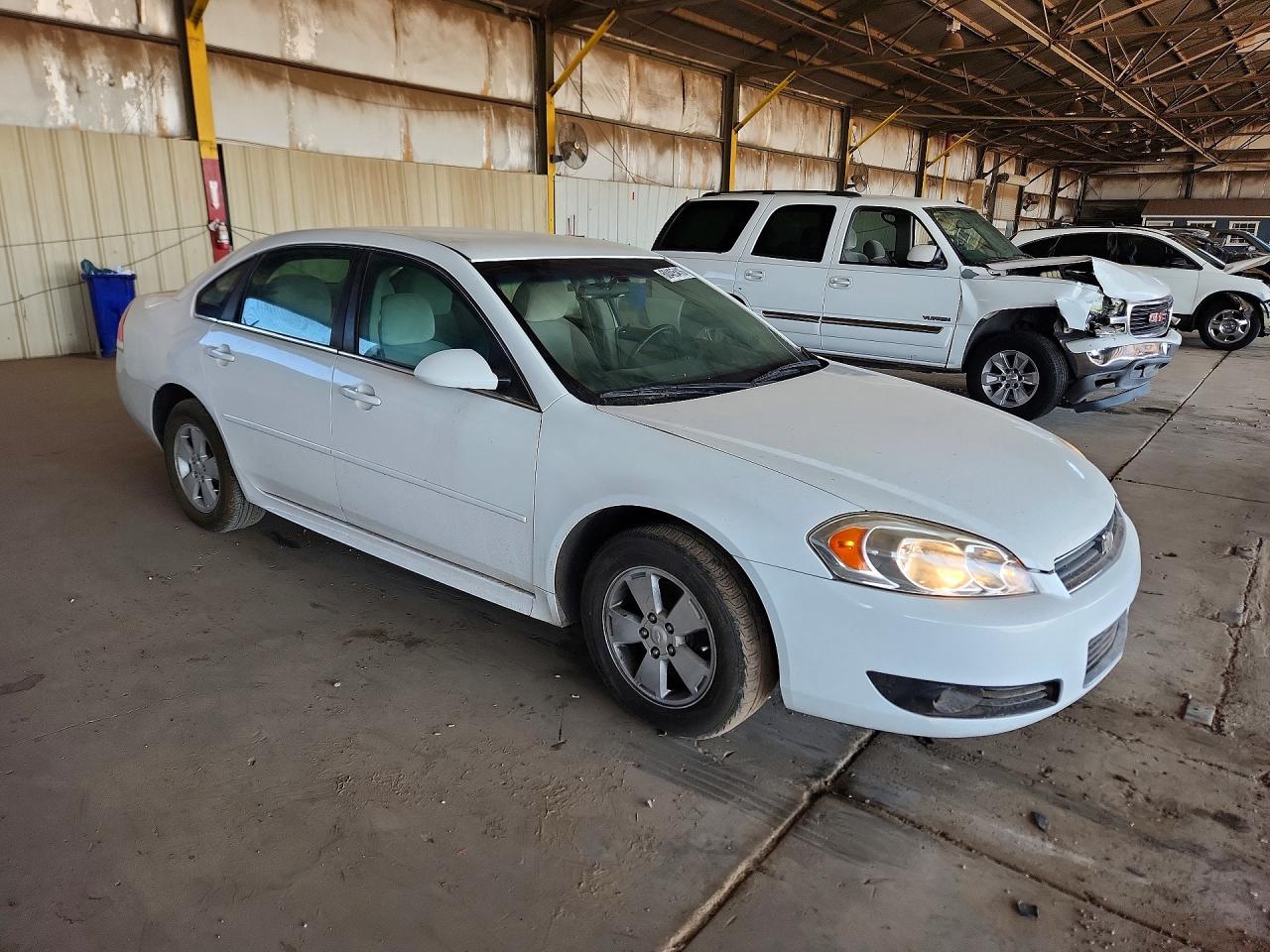 2011 Chevrolet Impala Lt White vin: 2G1WG5EK9B1293555