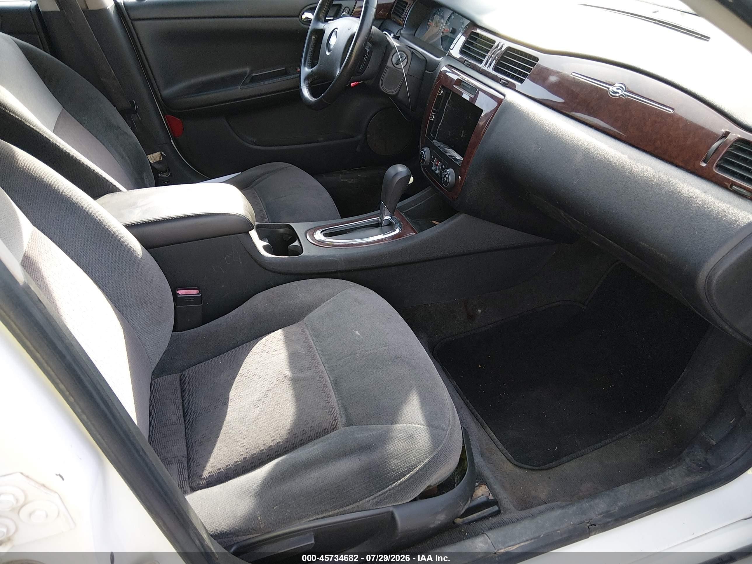 2011 Chevrolet Impala Lt Белый vin: 2G1WG5EK9B1308183