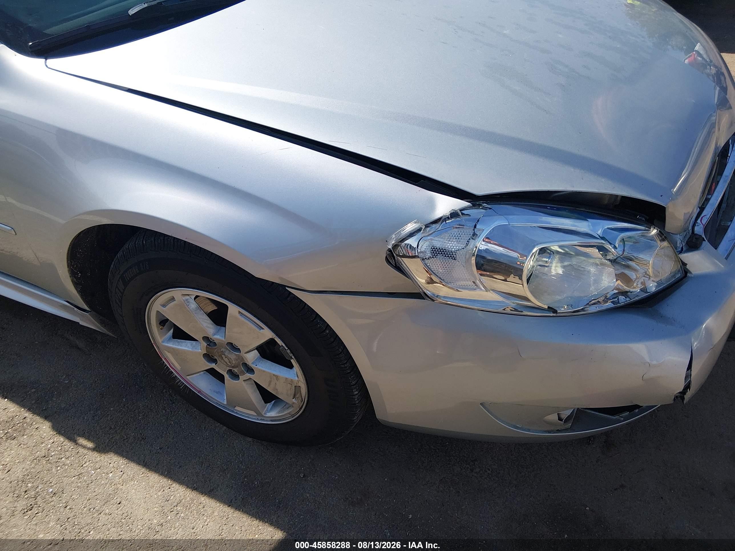 2011 Chevrolet Impala Lt Серебряный vin: 2G1WG5EKXB1182481