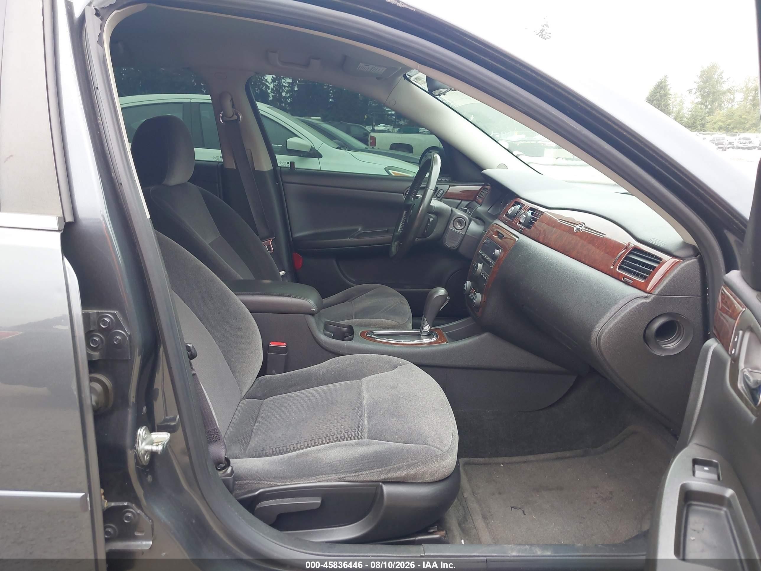 2011 Chevrolet Impala Lt Gray vin: 2G1WG5EKXB1182576