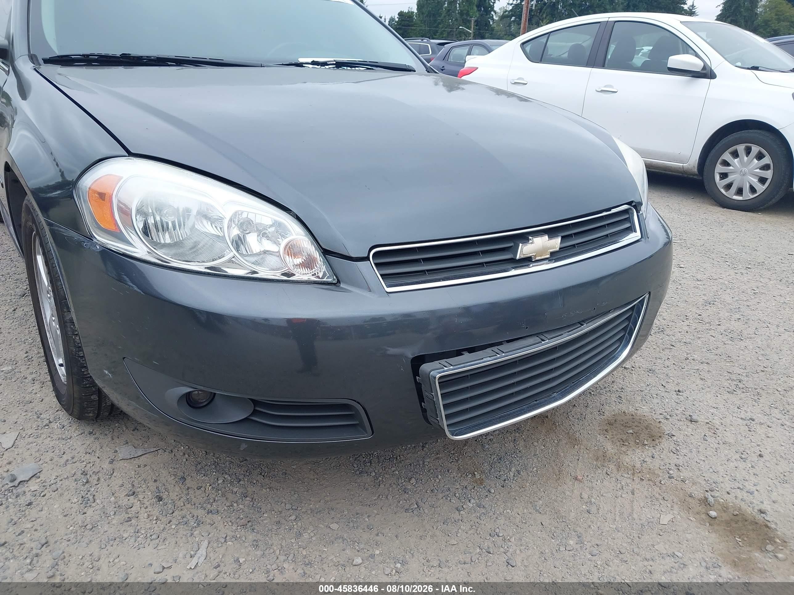 2011 Chevrolet Impala Lt Gray vin: 2G1WG5EKXB1182576