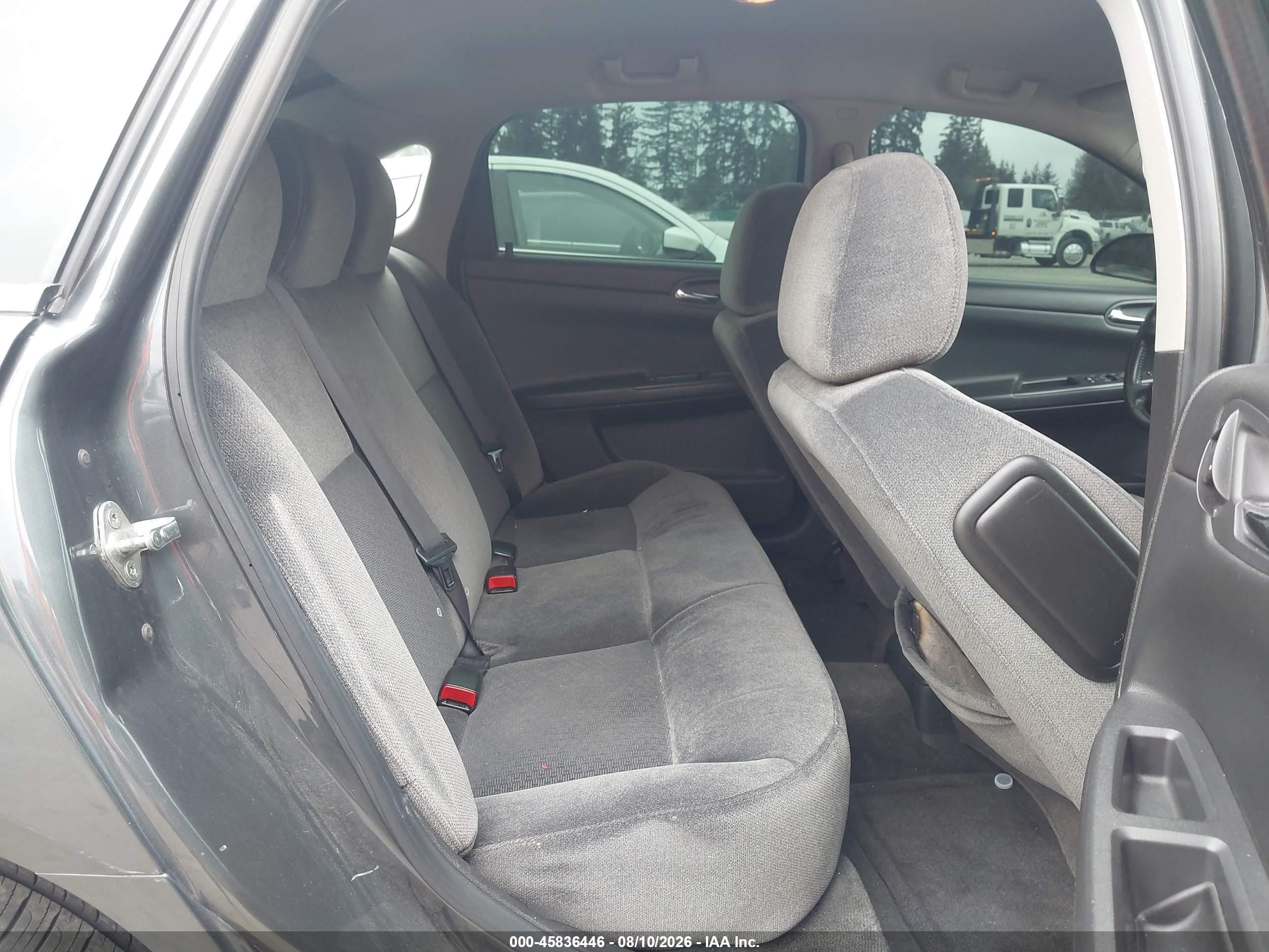 2011 Chevrolet Impala Lt Gray vin: 2G1WG5EKXB1182576