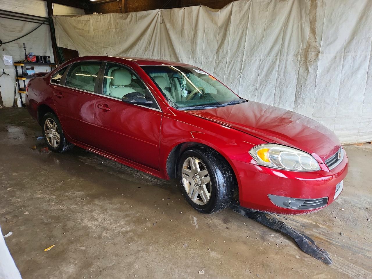 2011 Chevrolet Impala Lt Темно-бордовый vin: 2G1WG5EKXB1183016