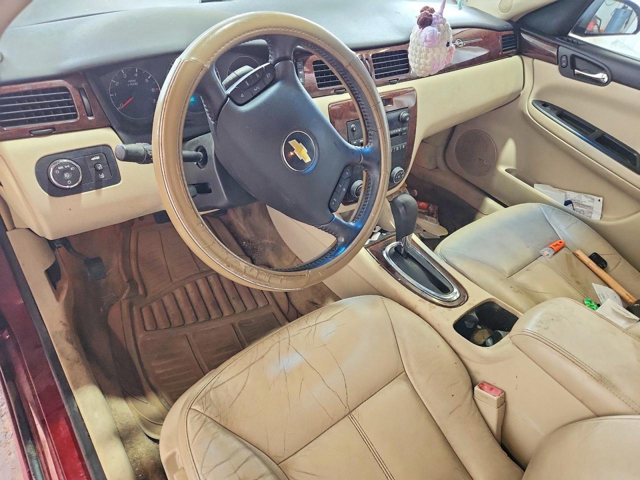 2011 Chevrolet Impala Lt Темно-бордовый vin: 2G1WG5EKXB1183016