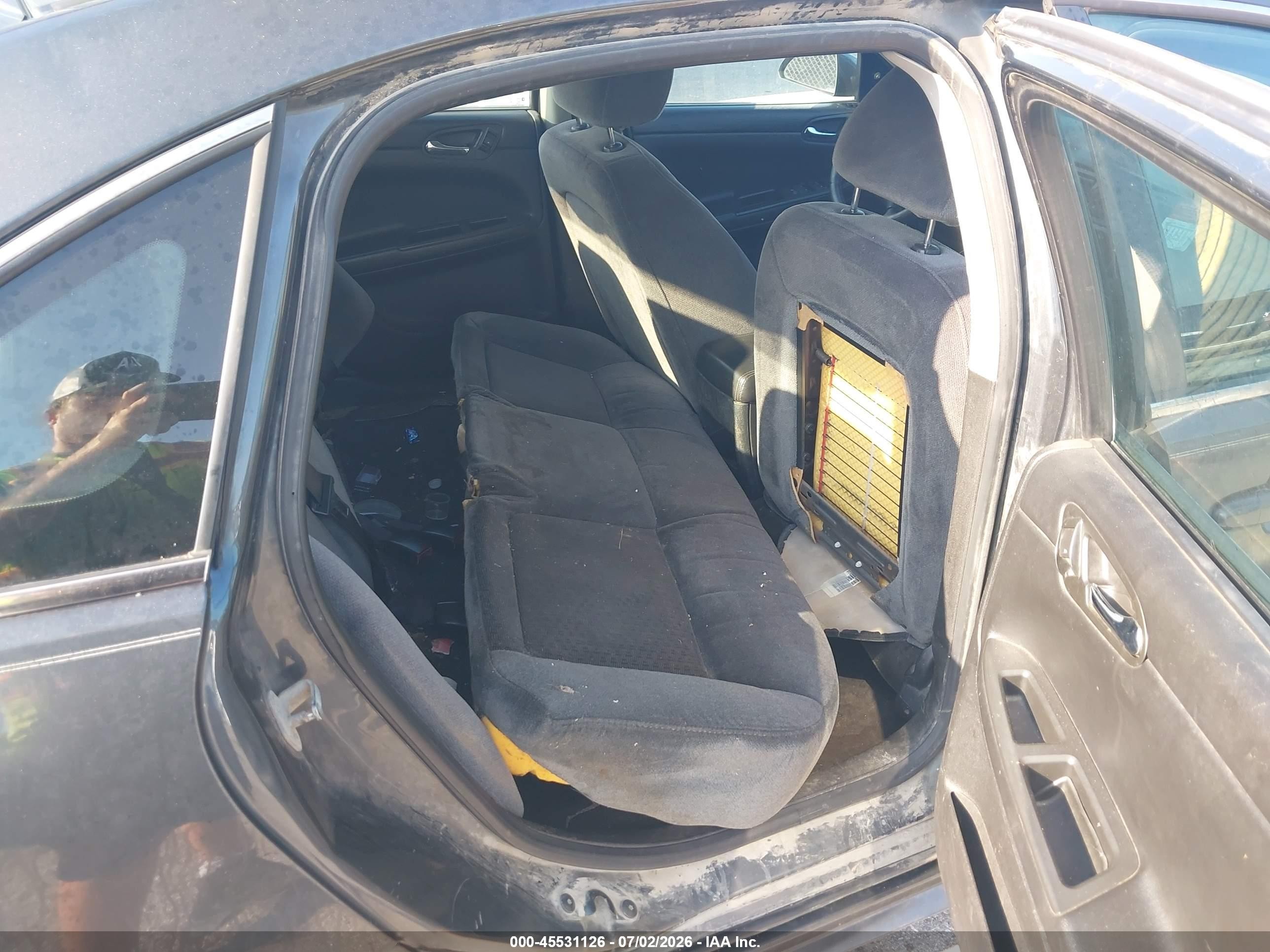 2011 Chevrolet Impala Lt Gray vin: 2G1WG5EKXB1266641