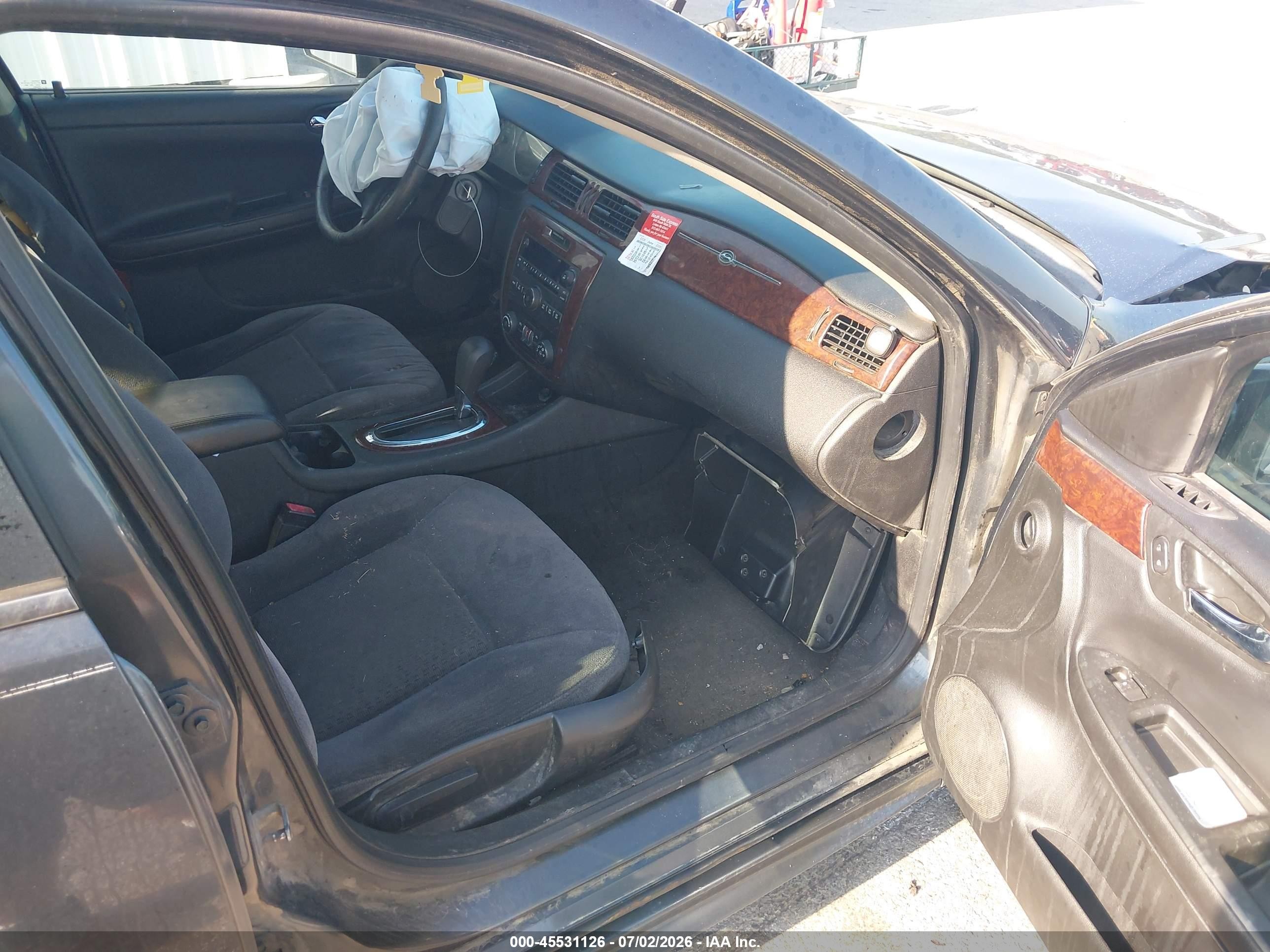 2011 Chevrolet Impala Lt Gray vin: 2G1WG5EKXB1266641