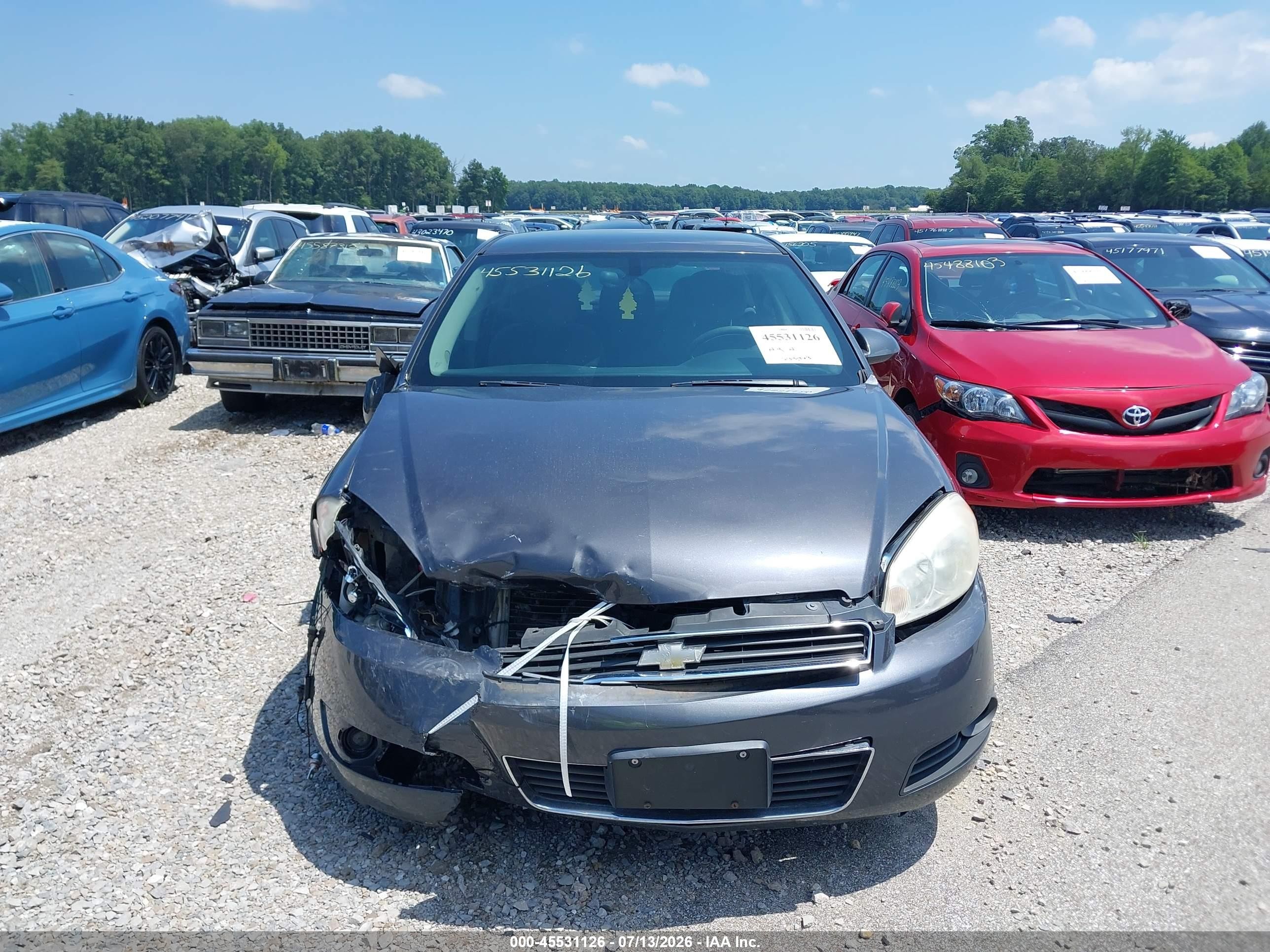 2011 Chevrolet Impala Lt Gray vin: 2G1WG5EKXB1266641