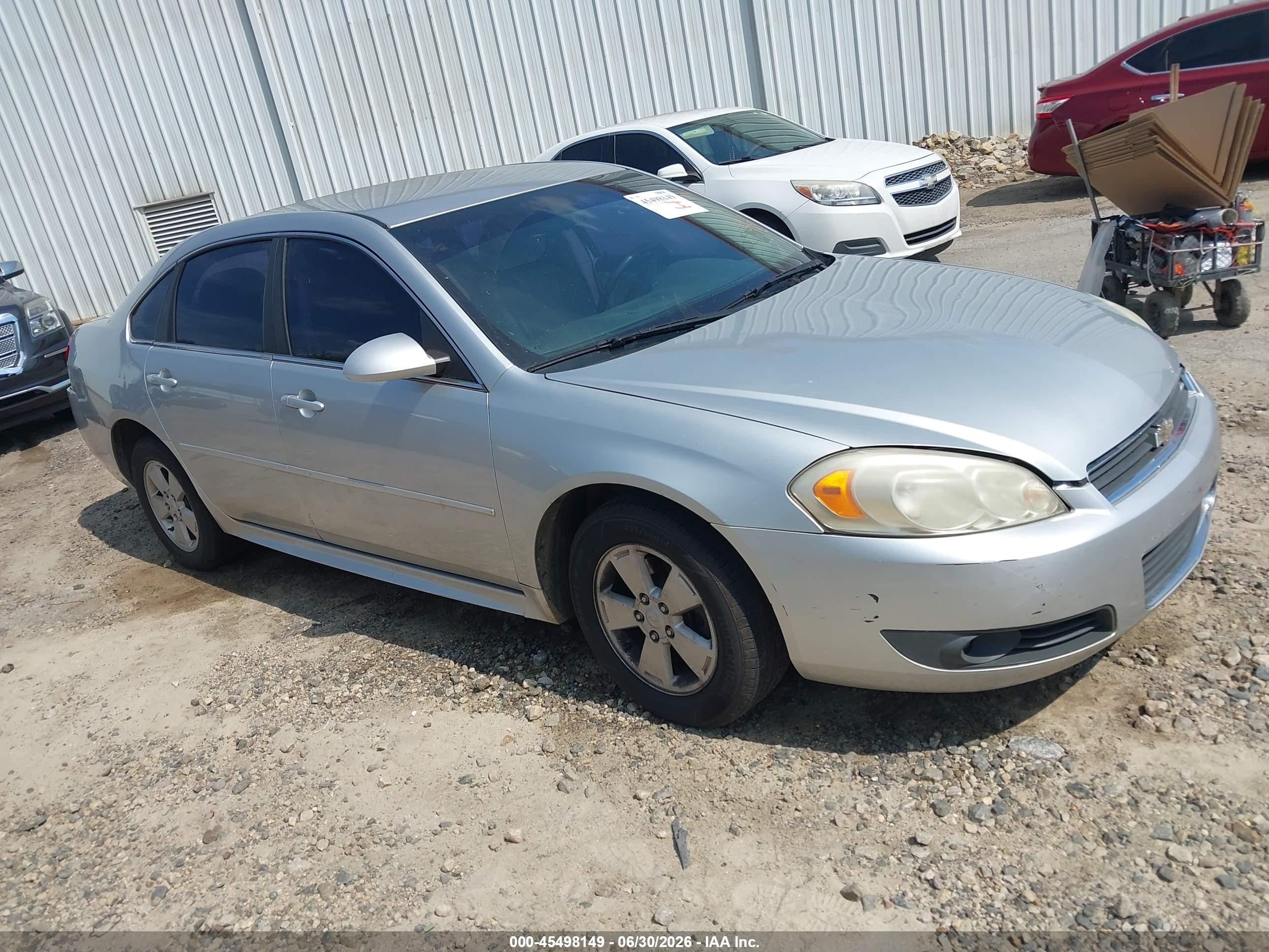 2011 Chevrolet Impala Lt Silver vin: 2G1WG5EKXB1269586