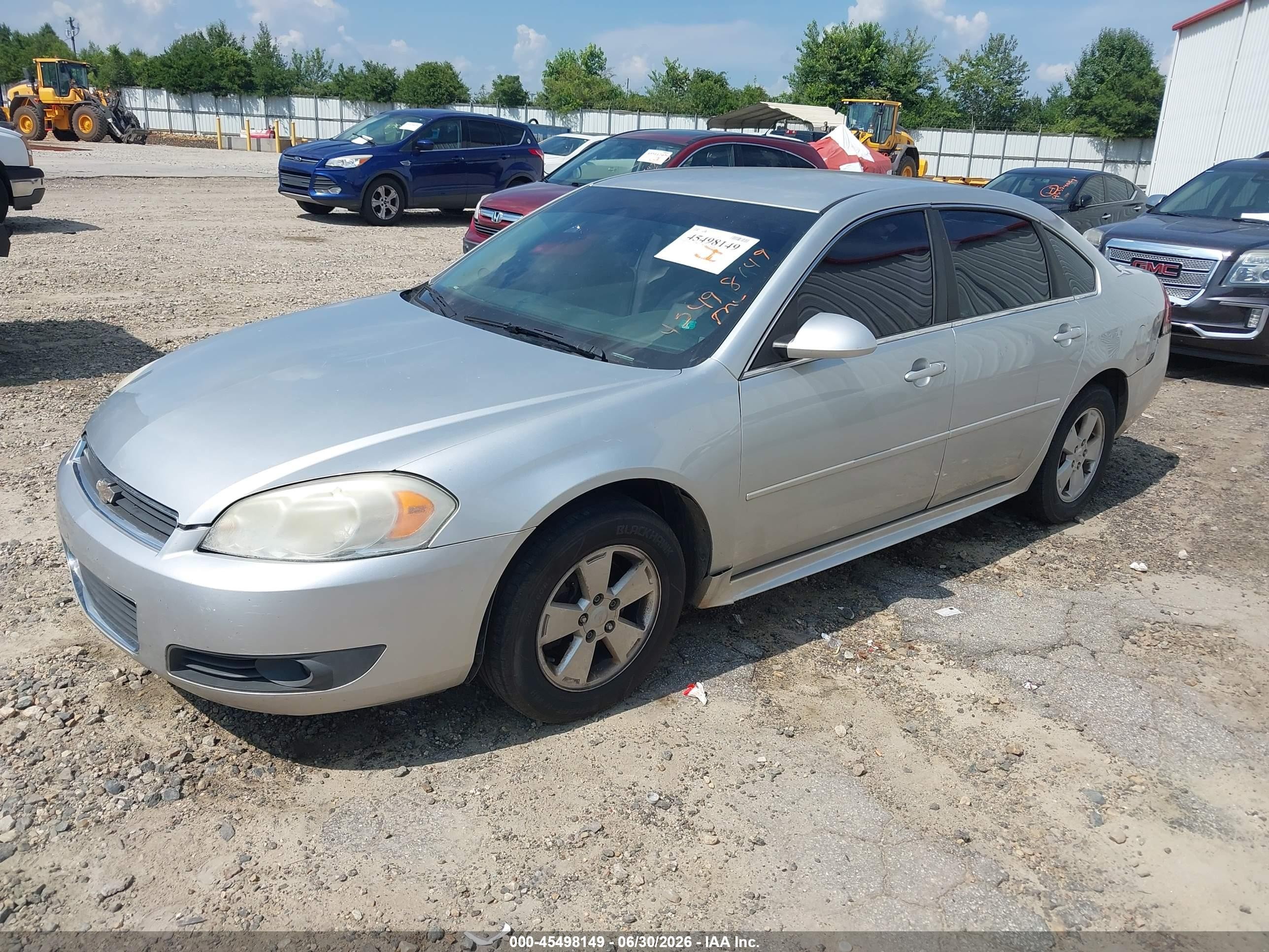 2011 Chevrolet Impala Lt Silver vin: 2G1WG5EKXB1269586