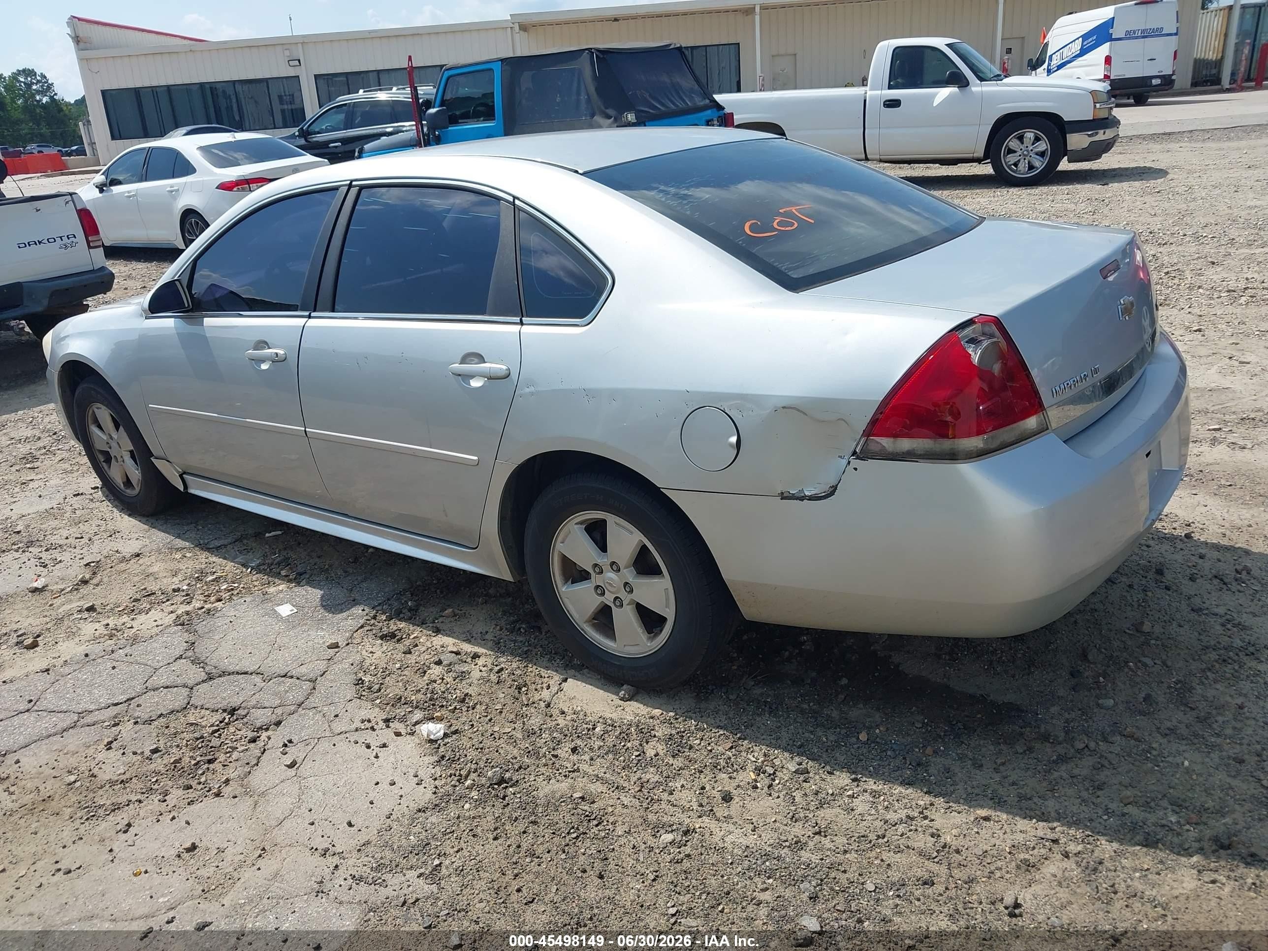 2011 Chevrolet Impala Lt Silver vin: 2G1WG5EKXB1269586