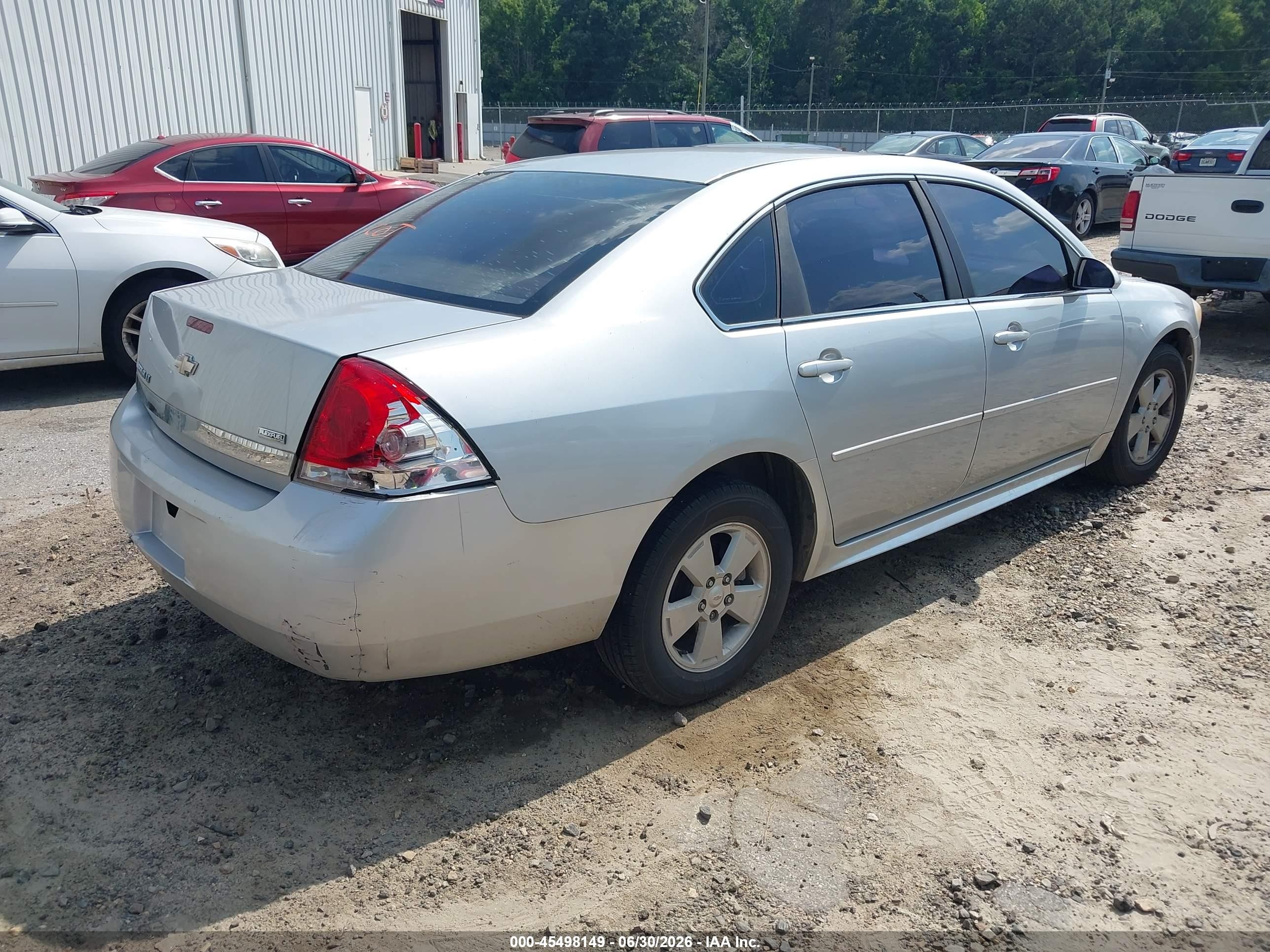 2011 Chevrolet Impala Lt Silver vin: 2G1WG5EKXB1269586