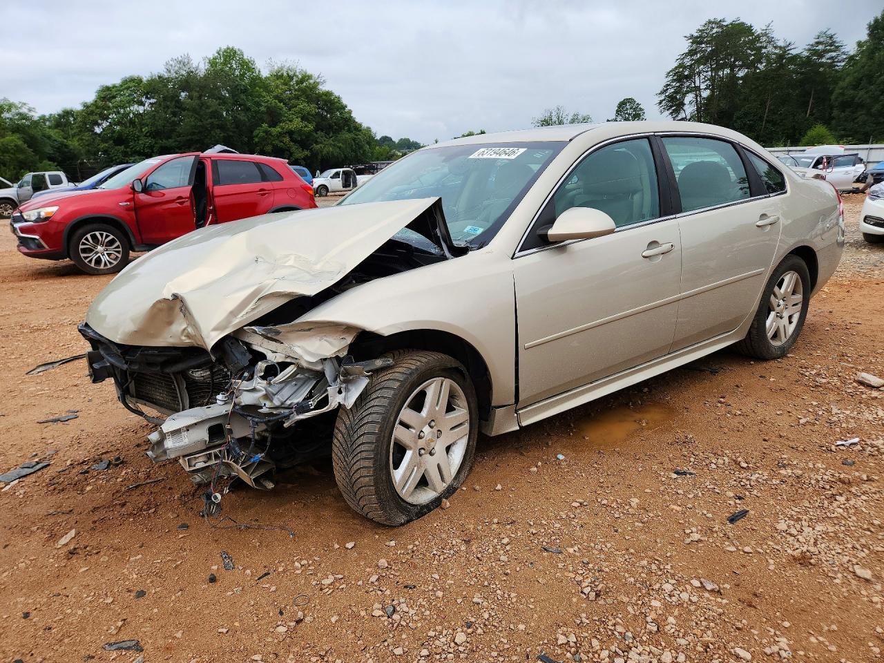 2011 Chevrolet Impala Lt Gold vin: 2G1WG5EKXB1289076