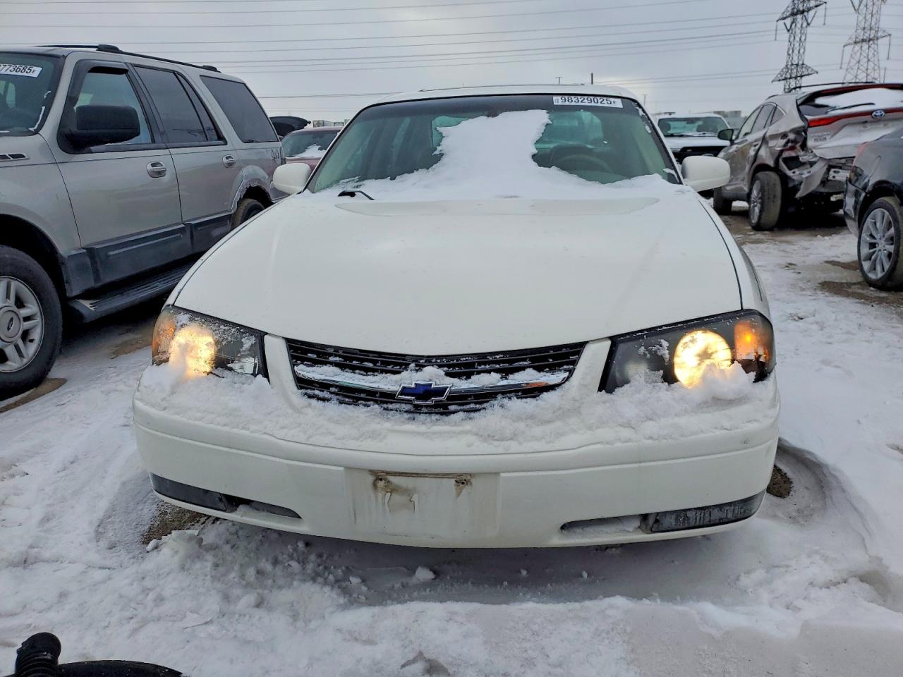 2004 Chevrolet Impala Ls Beige vin: 2G1WH52K049180521