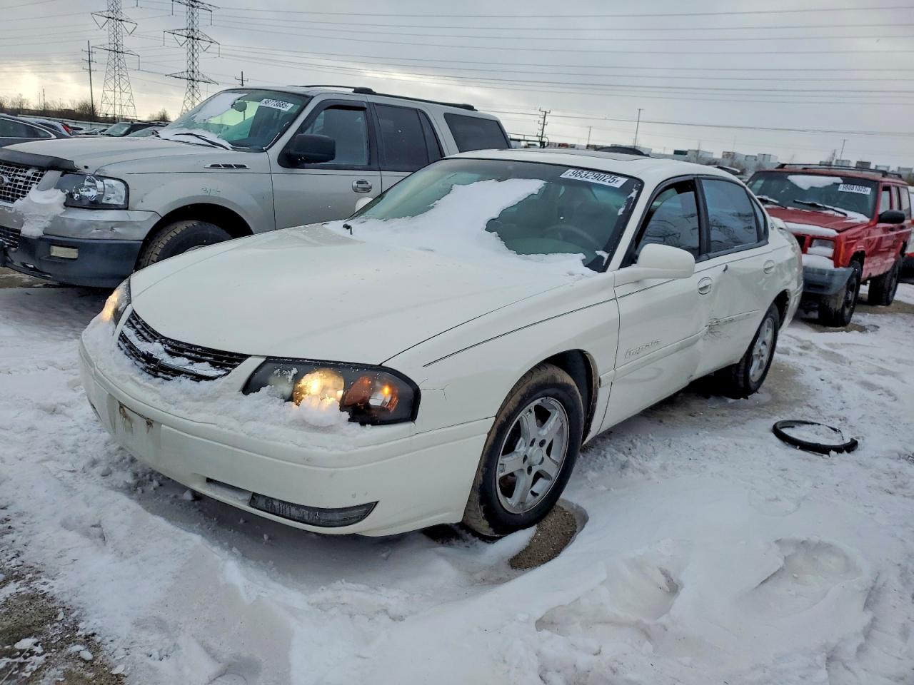 2004 Chevrolet Impala Ls Beige vin: 2G1WH52K049180521