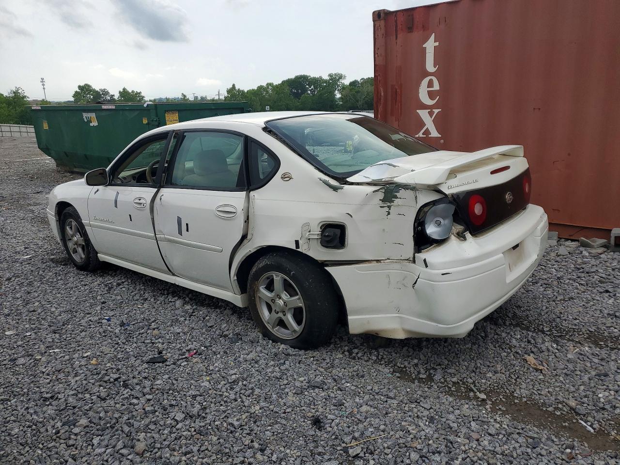 2004 Chevrolet Impala Ls White vin: 2G1WH52K049268159