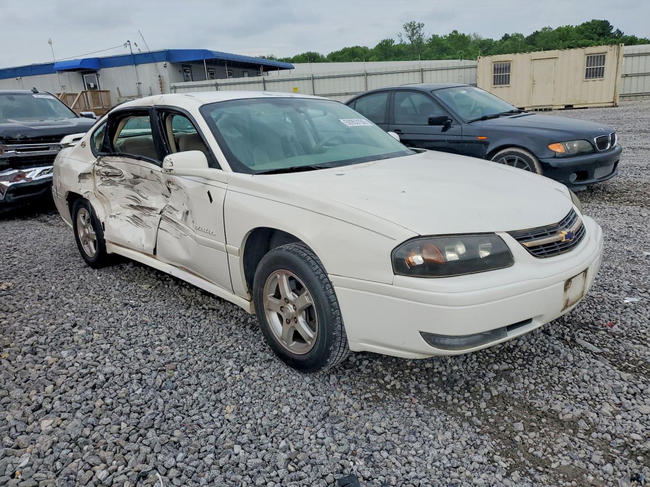2004 Chevrolet Impala Ls White vin: 2G1WH52K049268159