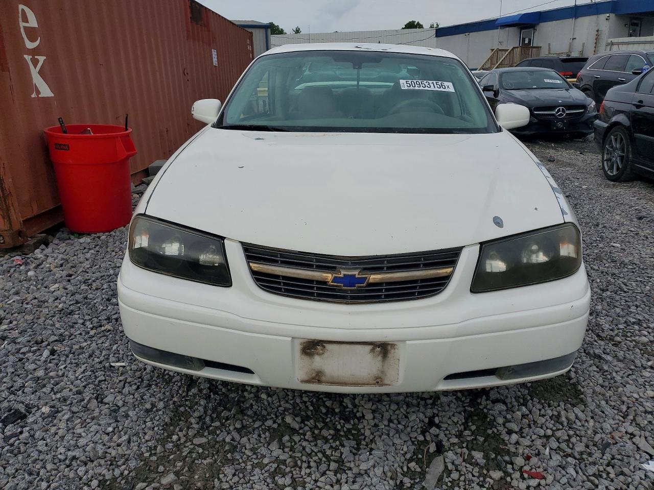 2004 Chevrolet Impala Ls White vin: 2G1WH52K049268159