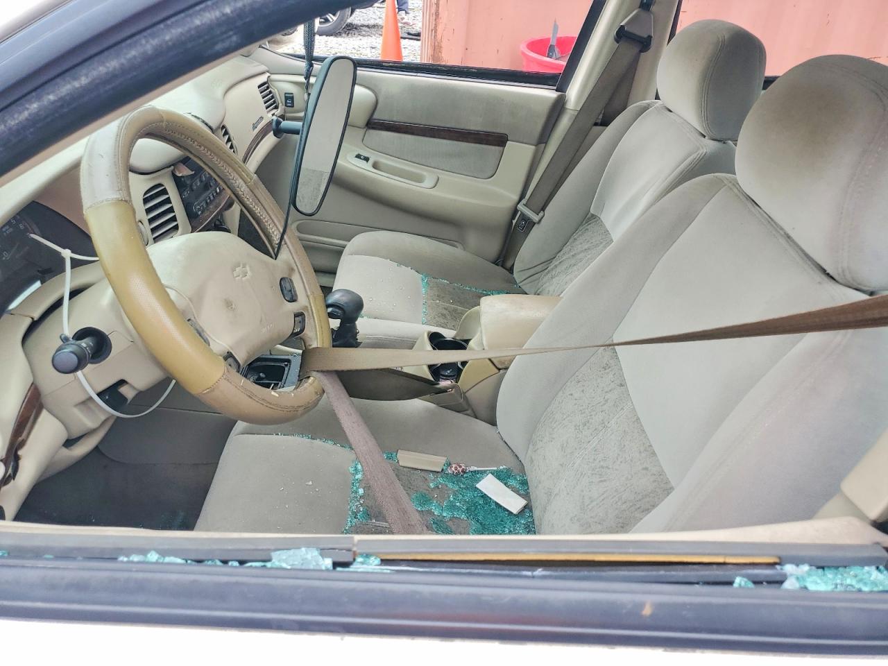 2004 Chevrolet Impala Ls White vin: 2G1WH52K049268159