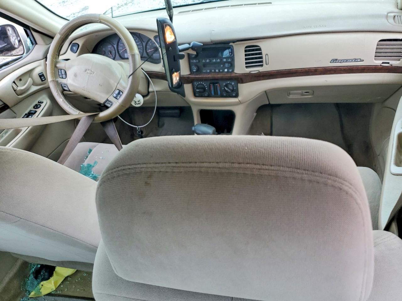 2004 Chevrolet Impala Ls White vin: 2G1WH52K049268159