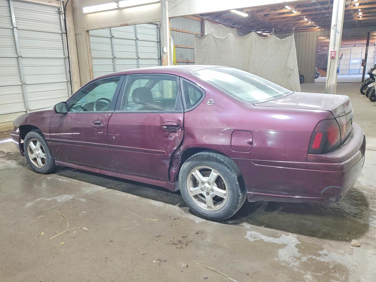 2004 Chevrolet Impala Ls Burgundy vin: 2G1WH52K049269120