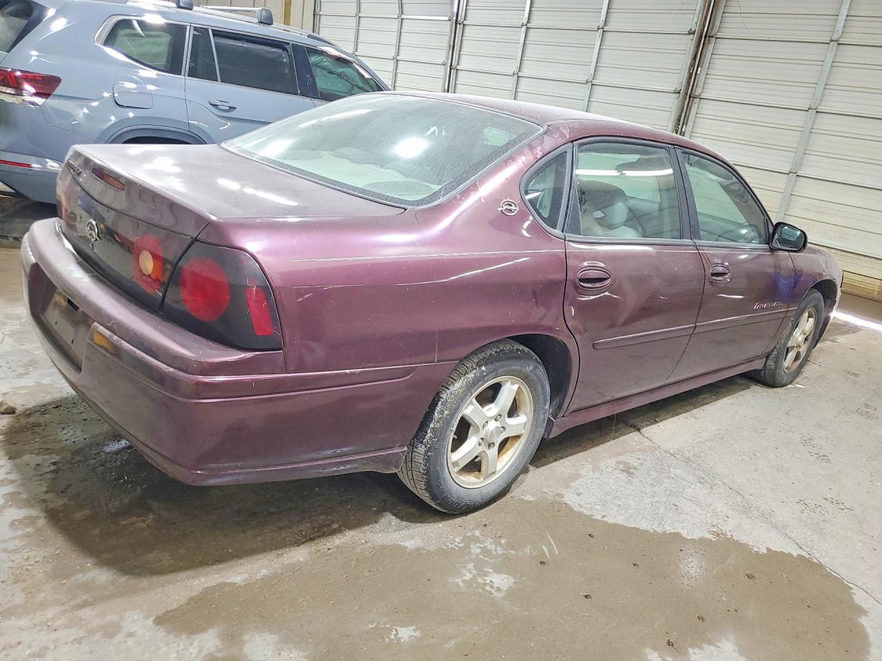 2004 Chevrolet Impala Ls Burgundy vin: 2G1WH52K049269120