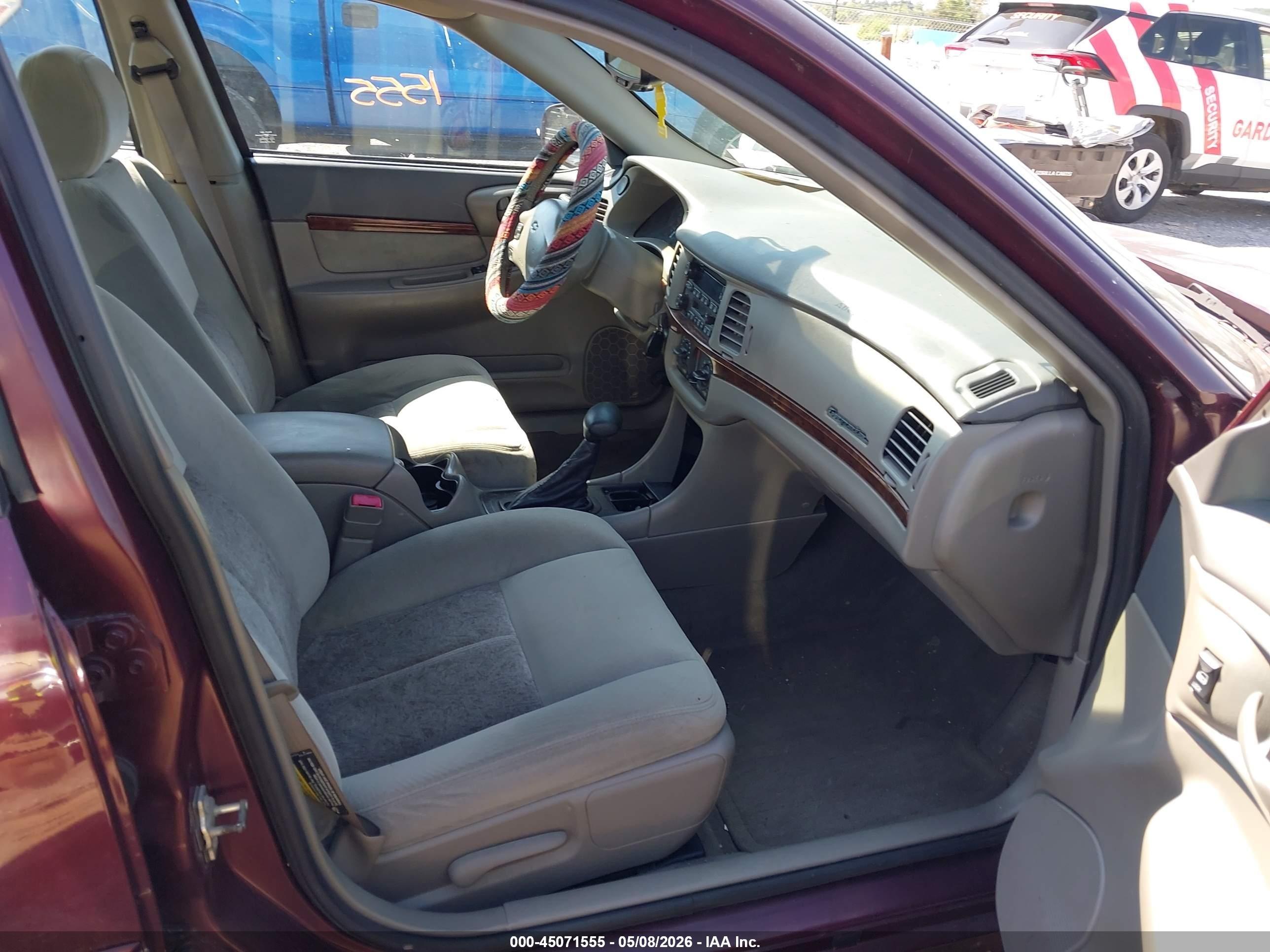 2004 Chevrolet Impala Ls Purple vin: 2G1WH52K049296303